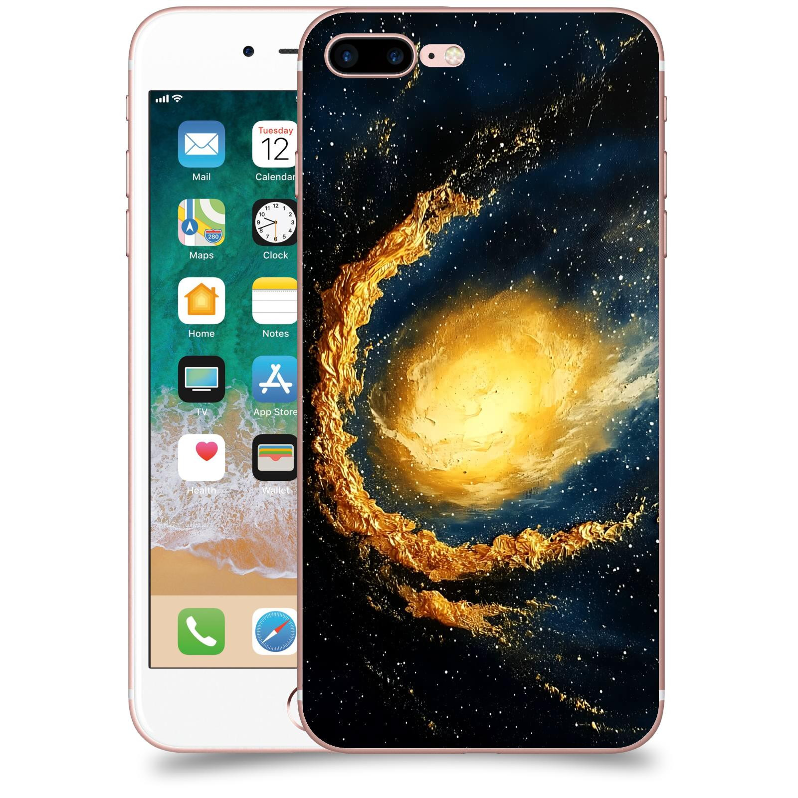 ACOVER Kryt na mobil Apple iPhone 7 Plus - Noční obloha II