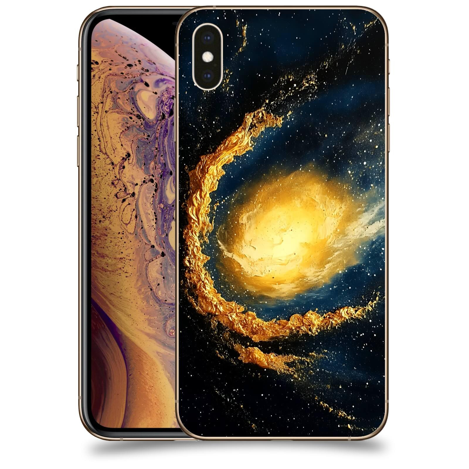 ACOVER Kryt na mobil Apple iPhone XS Max - Noční obloha II
