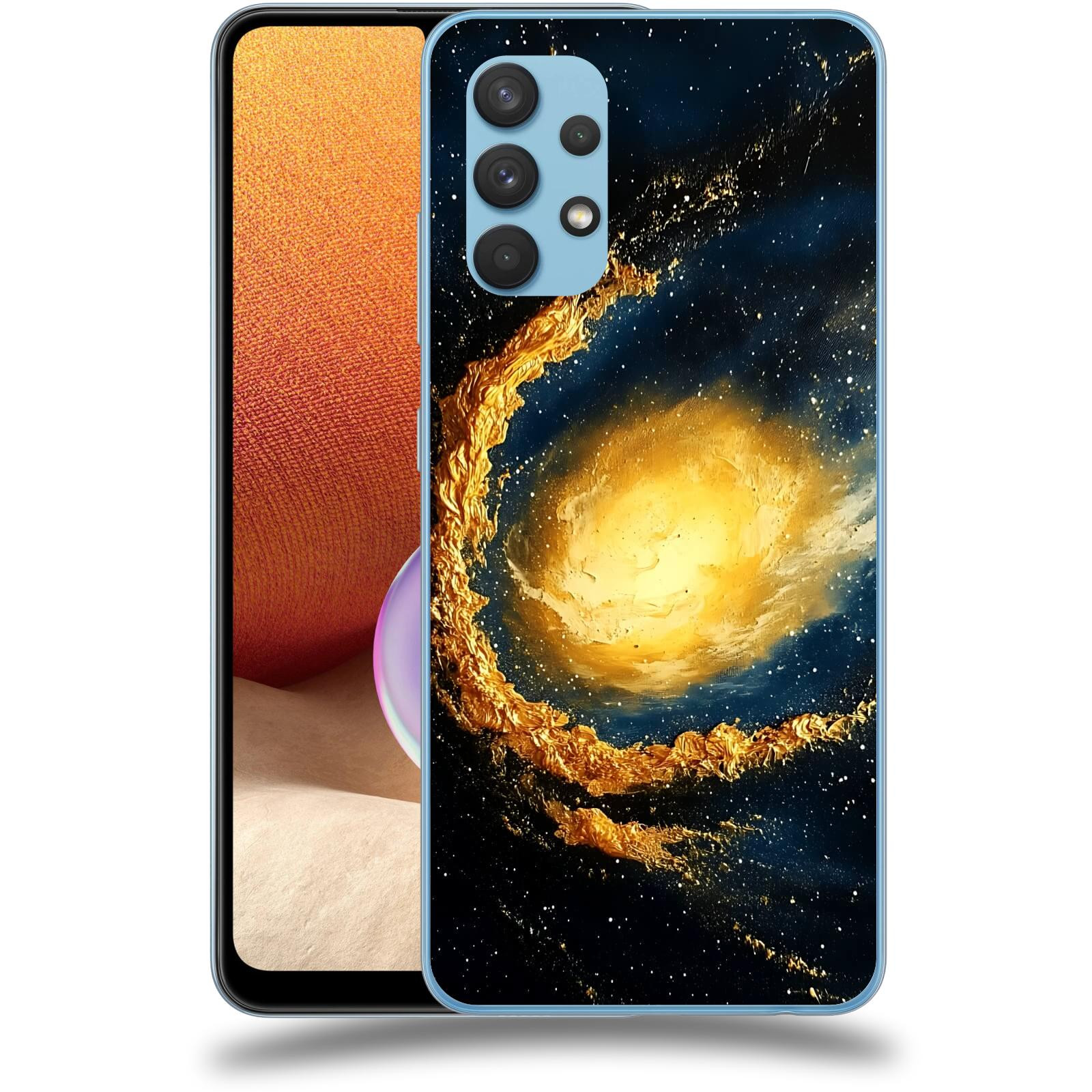 ACOVER Kryt na mobil Samsung Galaxy A32 4G SM-A325F - Noční obloha II