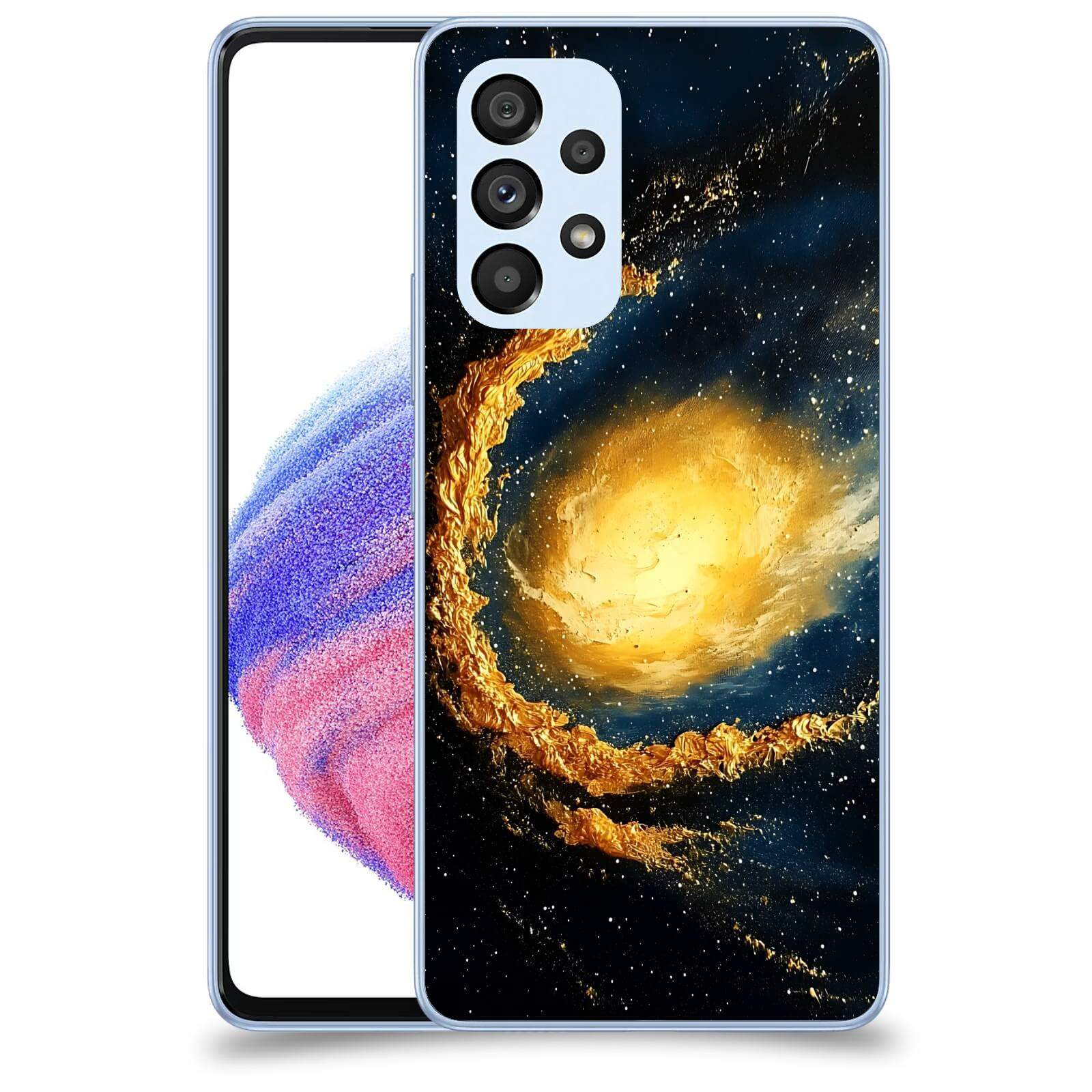 ACOVER Kryt na mobil Samsung Galaxy A32 5G A326B - Noční obloha II