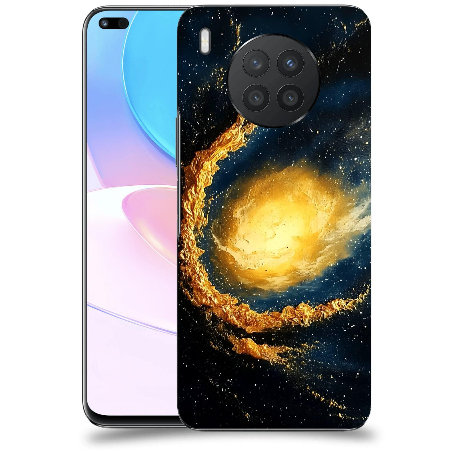 ACOVER Kryt na mobil Honor 50 Lite - Noční obloha II