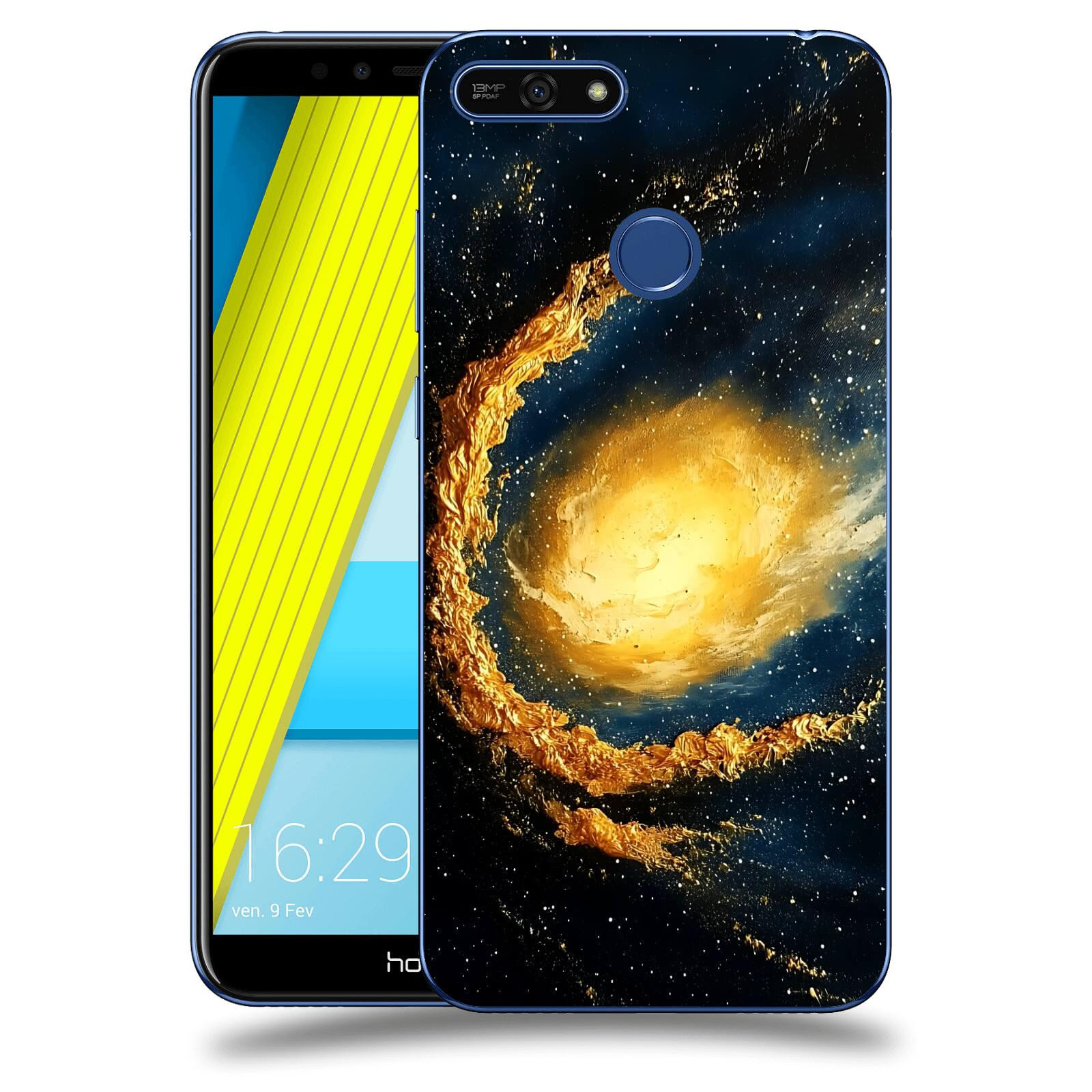 ACOVER Kryt na mobil Honor 7A - Noční obloha II