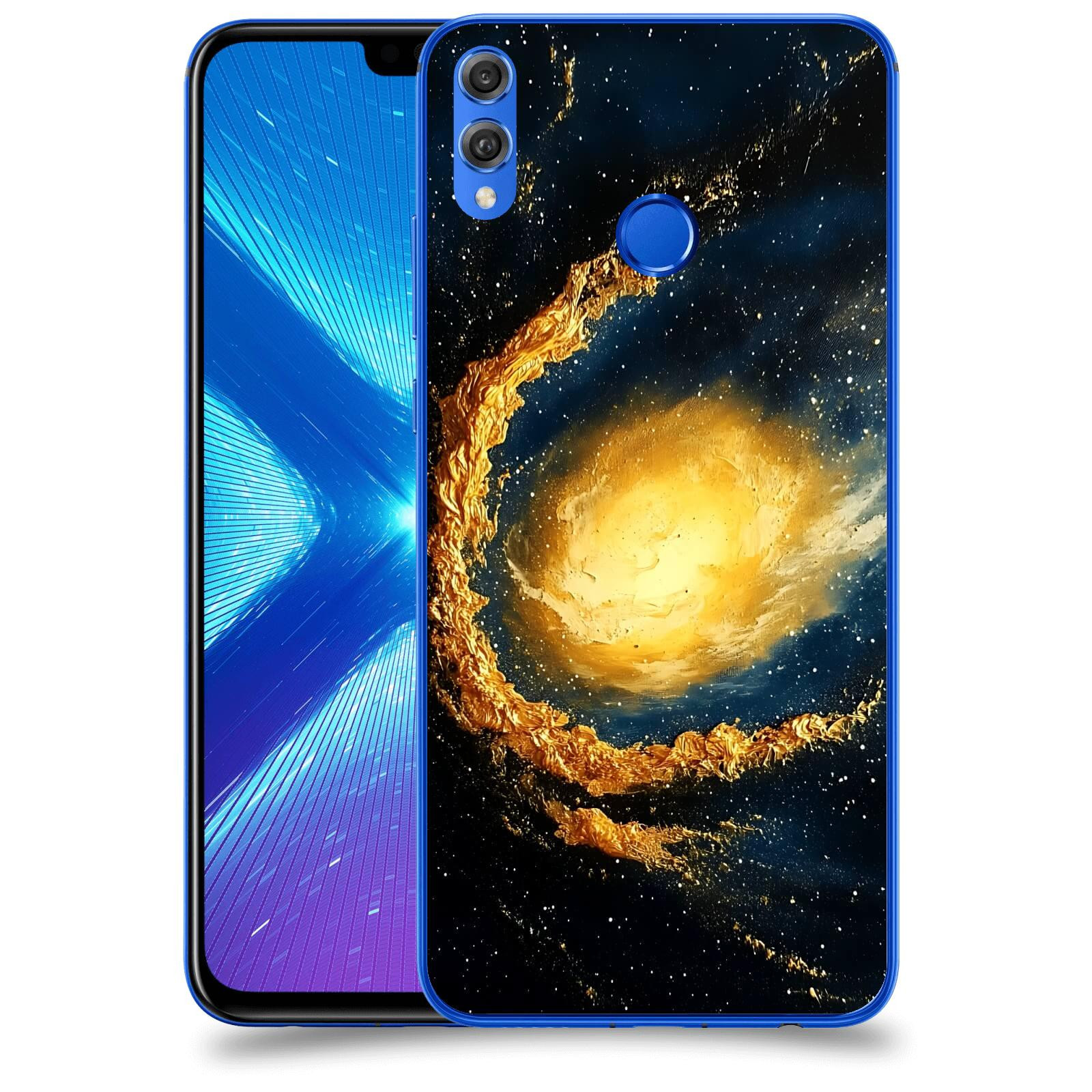 ACOVER Kryt na mobil Honor 8X - Noční obloha II