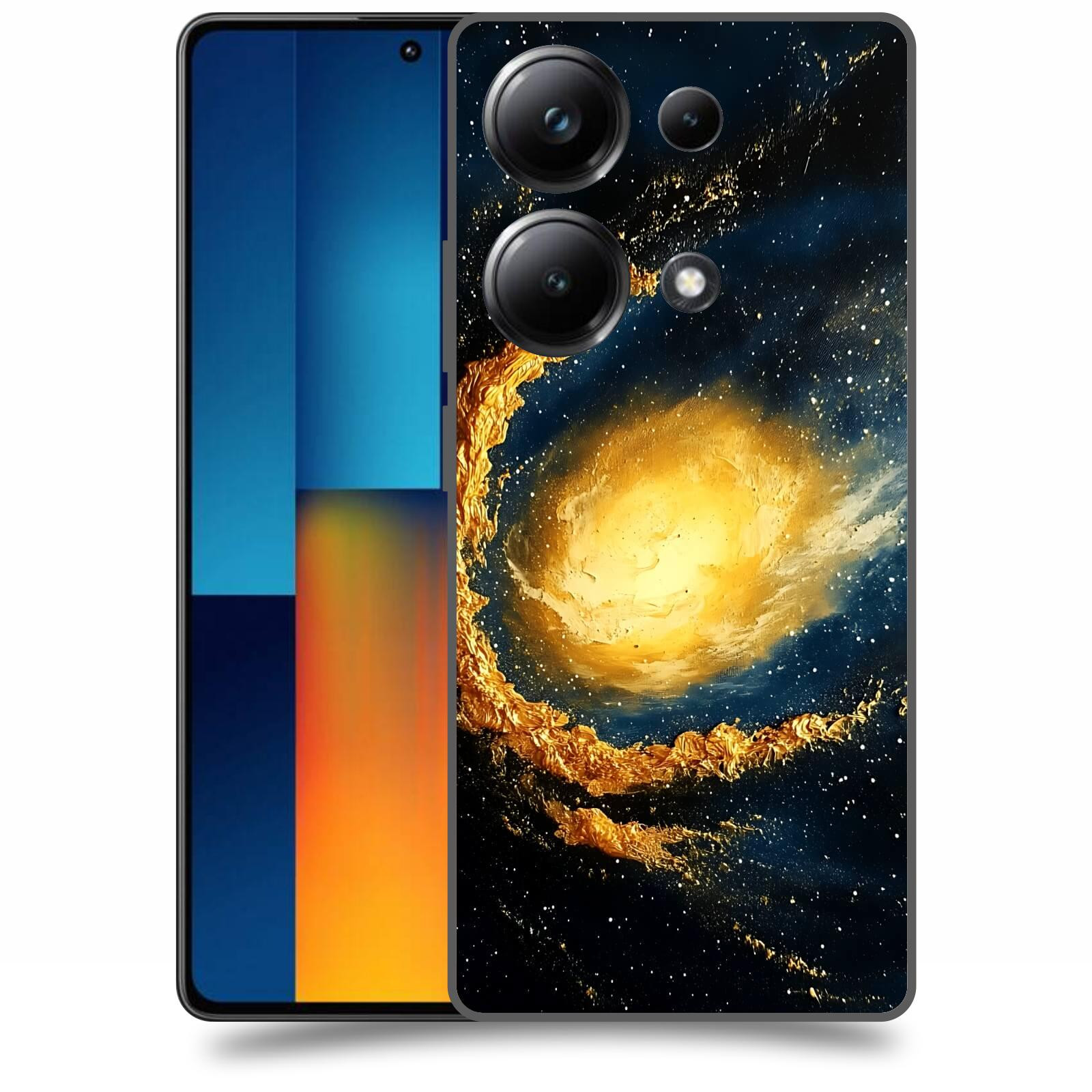 ACOVER Kryt na mobil Poco M6 - Noční obloha II