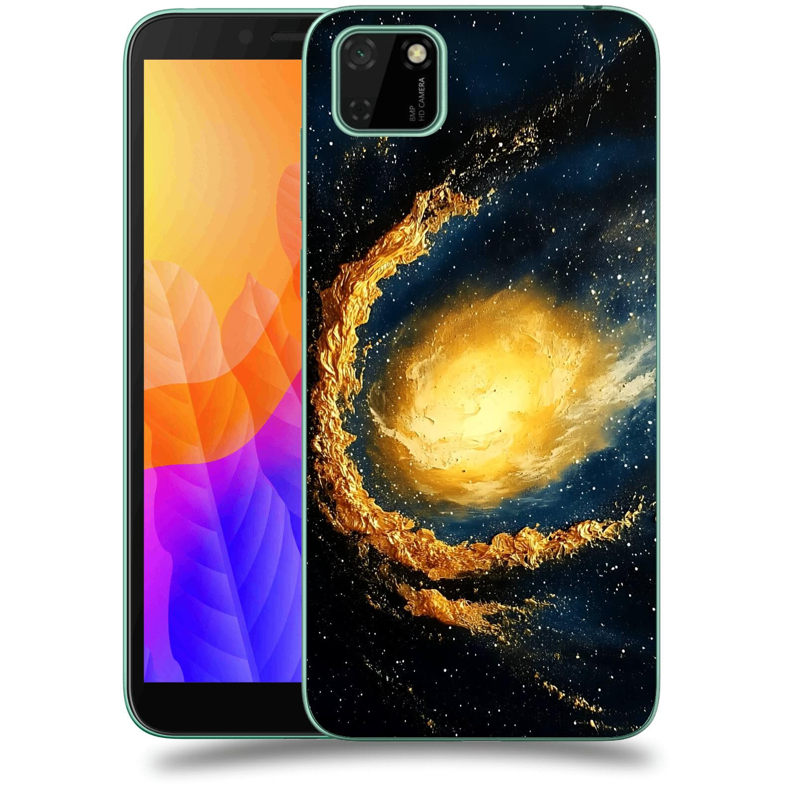 ACOVER Kryt na mobil Huawei Y5P - Noční obloha II