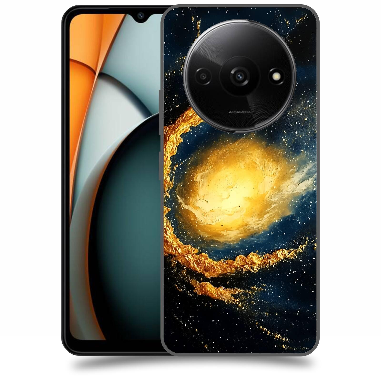ACOVER Kryt na mobil Xiaomi Redmi A3 - Noční obloha II