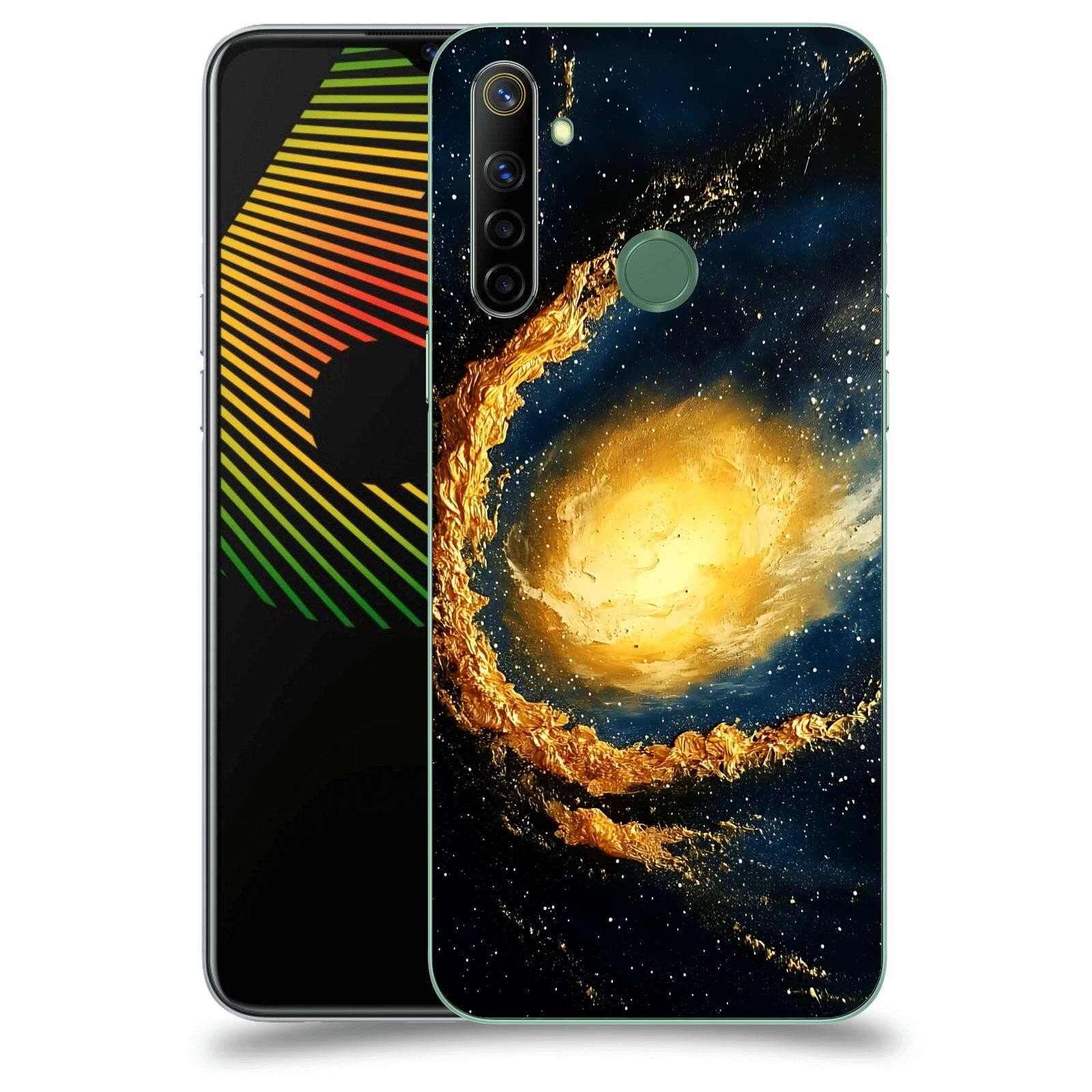 ACOVER Kryt na mobil Realme 6i - Noční obloha II