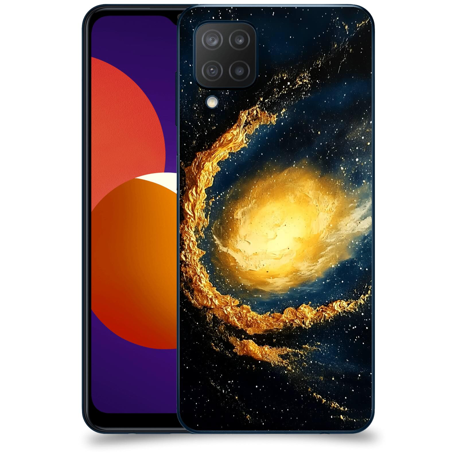 ACOVER Kryt na mobil Samsung Galaxy M12 M127F - Noční obloha II