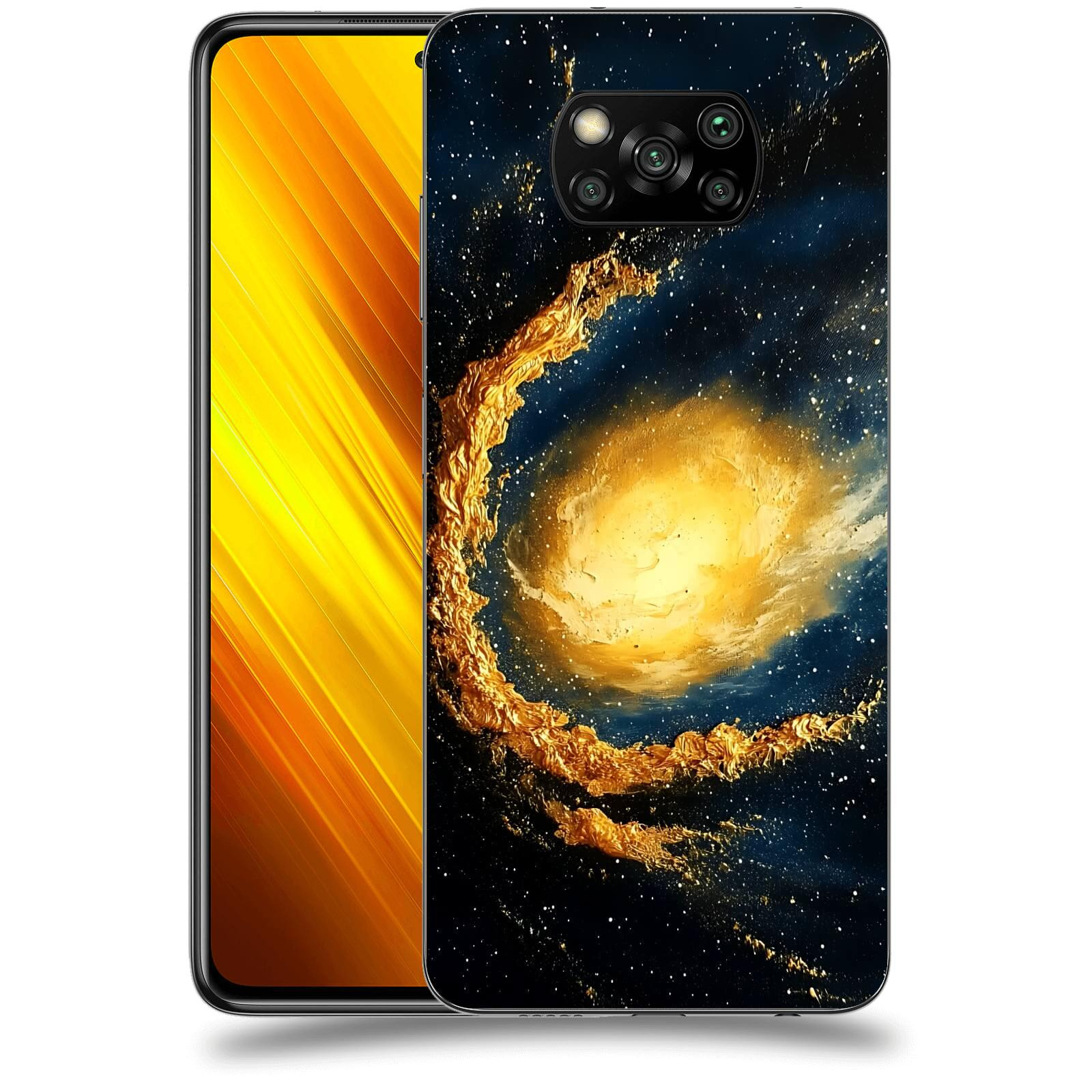 ACOVER Kryt na mobil Xiaomi Poco X3 - Noční obloha II