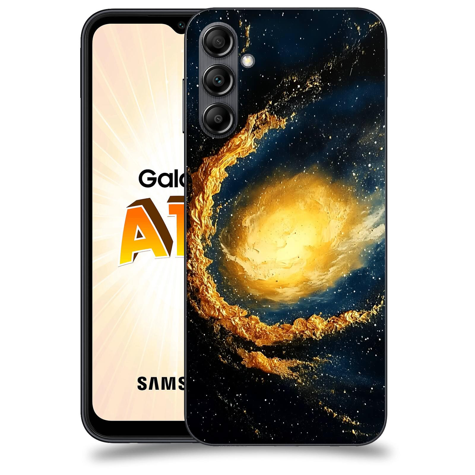 ACOVER Kryt na mobil Samsung Galaxy A14 LTE - Noční obloha II