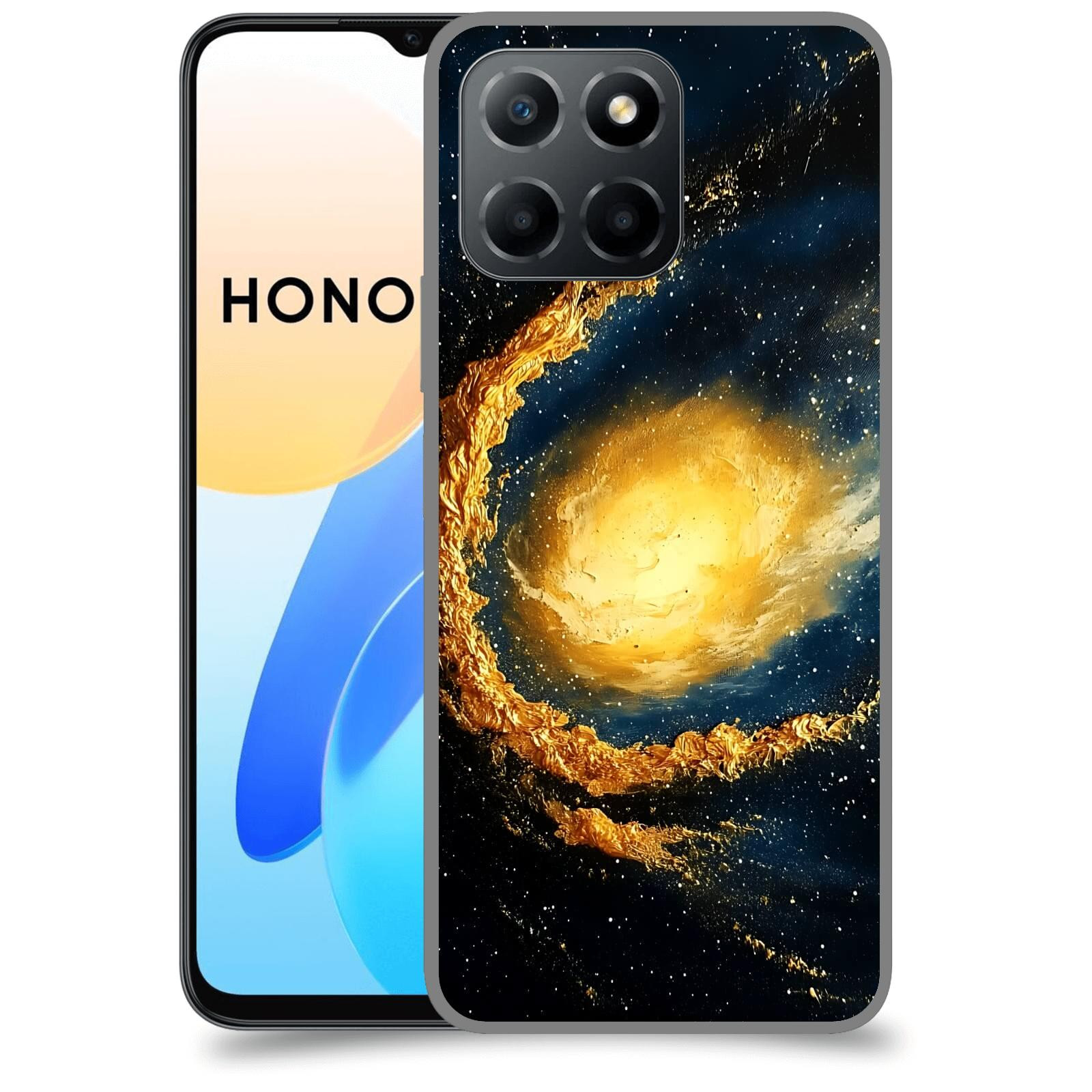 ACOVER Kryt na mobil Honor X8 4G - Noční obloha II