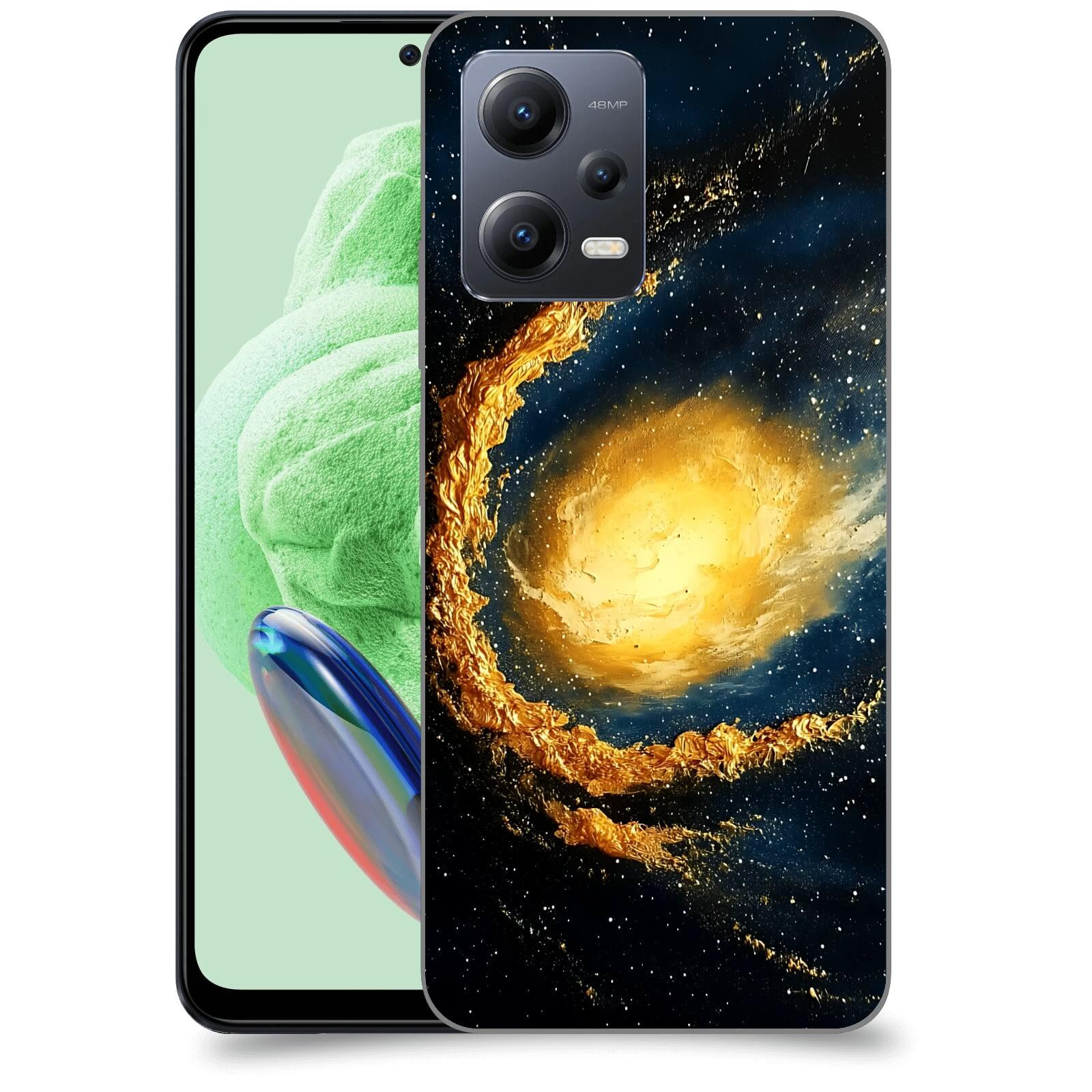 ACOVER Kryt na mobil Xiaomi Redmi Note 12 5G - Noční obloha II