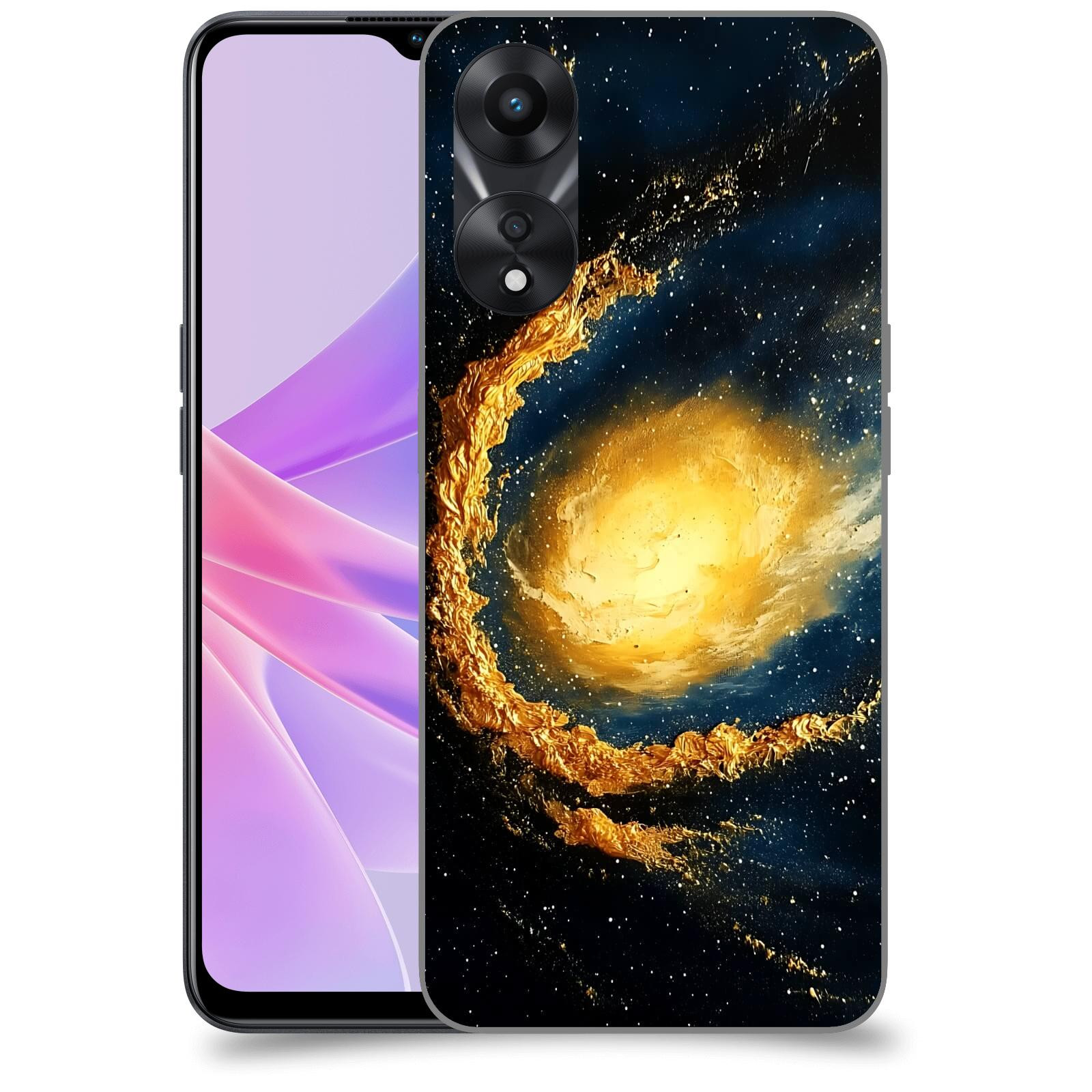 ACOVER Kryt na mobil OPPO A78 5G - Noční obloha II