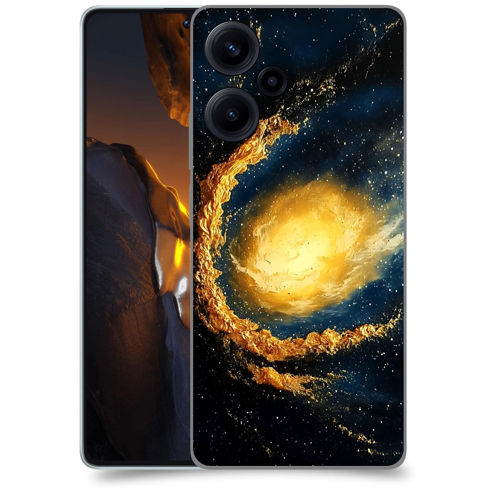 ACOVER Kryt na mobil Xiaomi Poco F5 - Noční obloha II