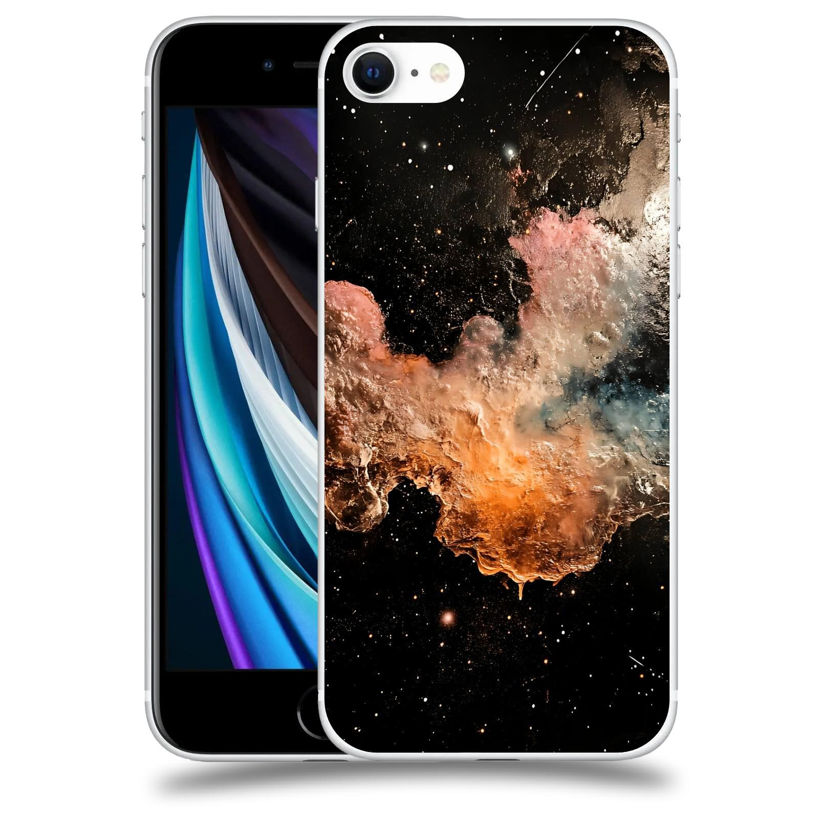 ACOVER Kryt na mobil Apple iPhone SE 2020 - Noční obloha III