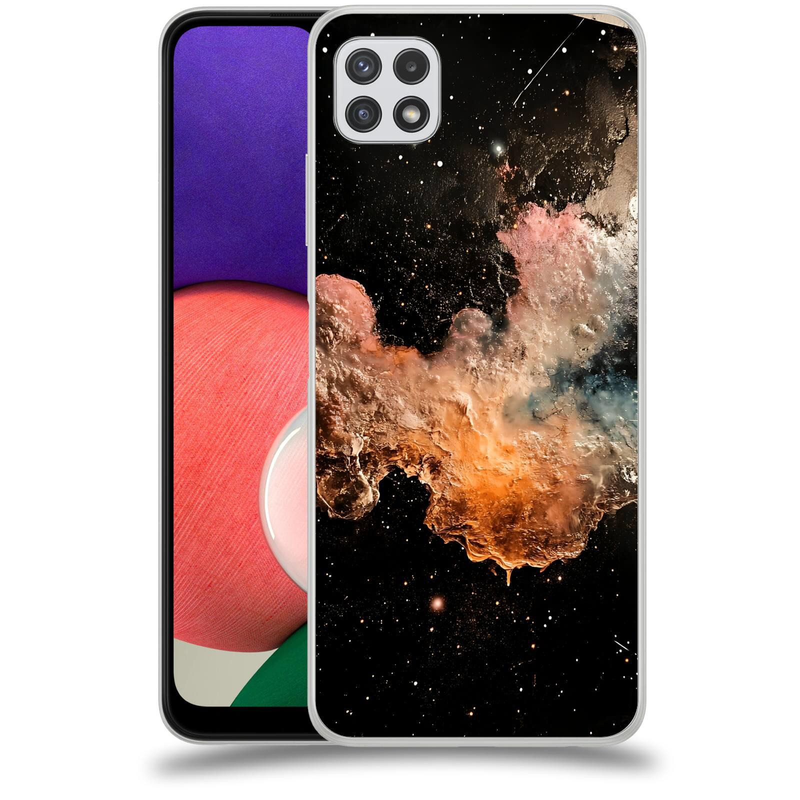 ACOVER Kryt na mobil Samsung Galaxy A22 A225F - Noční obloha III