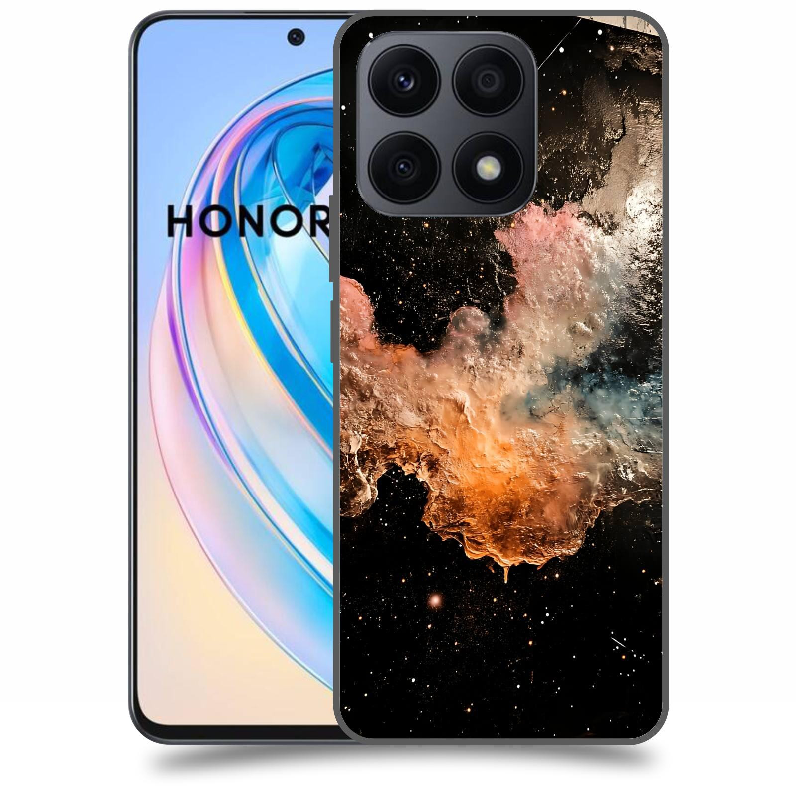 ACOVER Kryt na mobil Honor X8a - Noční obloha III