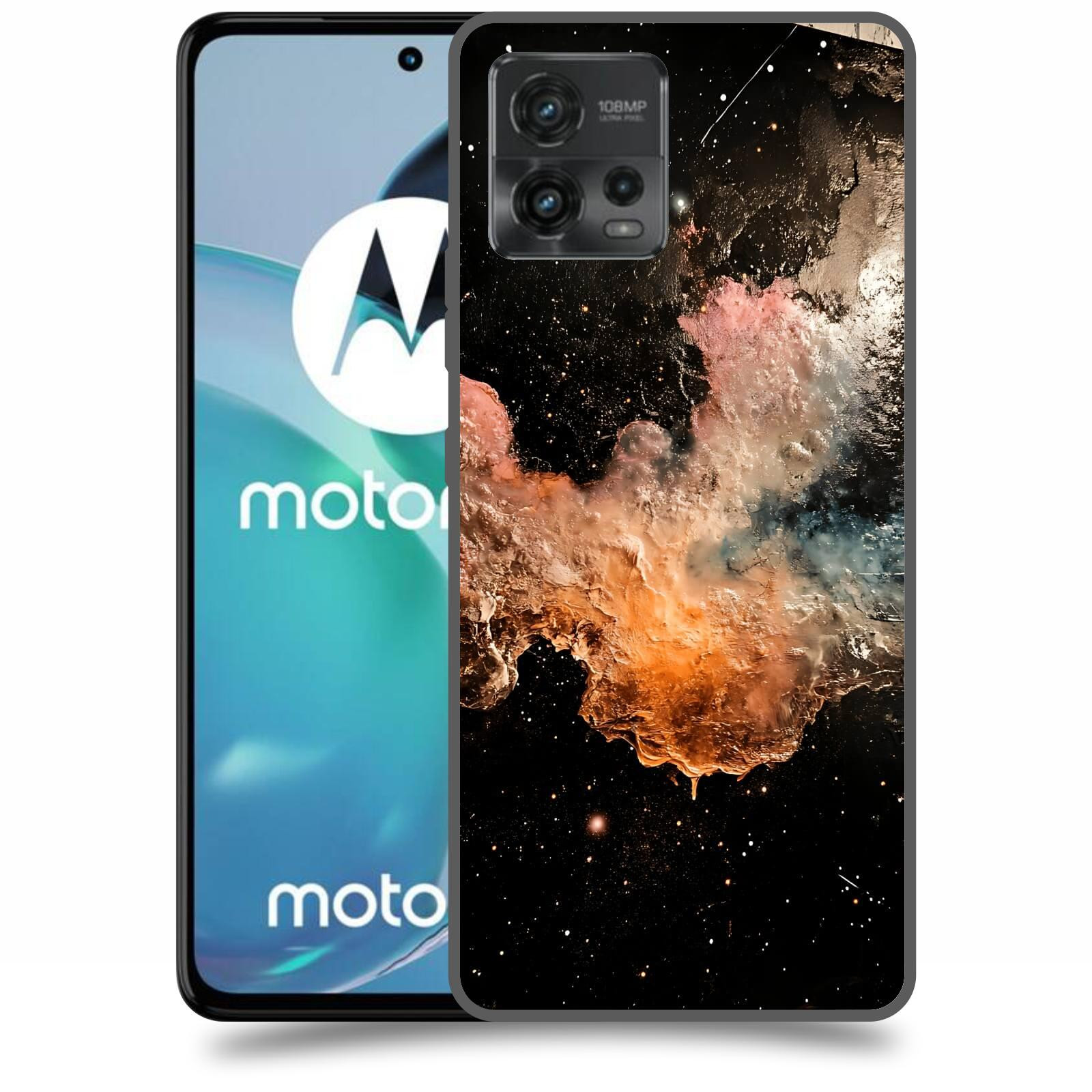 ACOVER Kryt na mobil Motorola Moto G72 - Noční obloha III