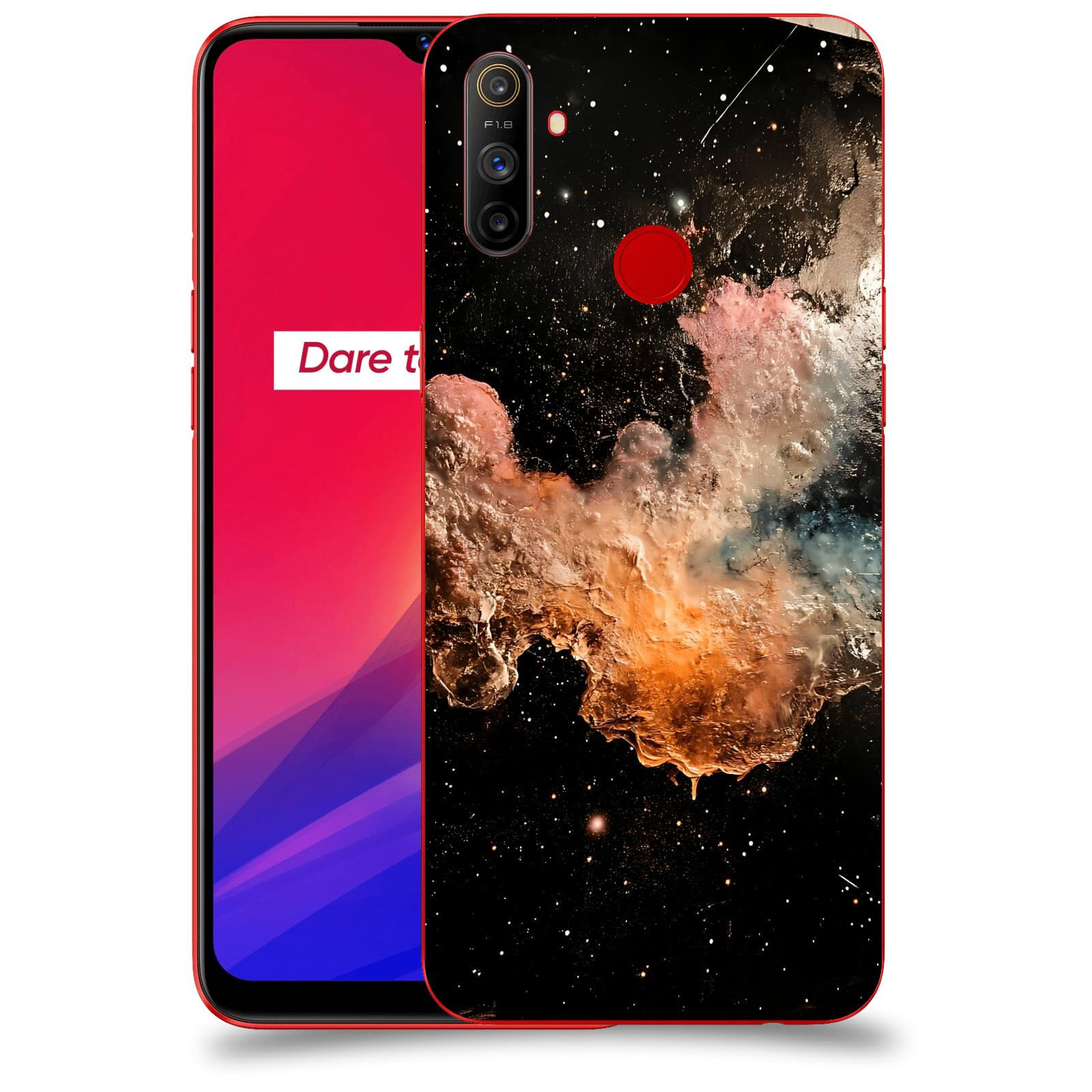 ACOVER Kryt na mobil Realme C3 - Noční obloha III