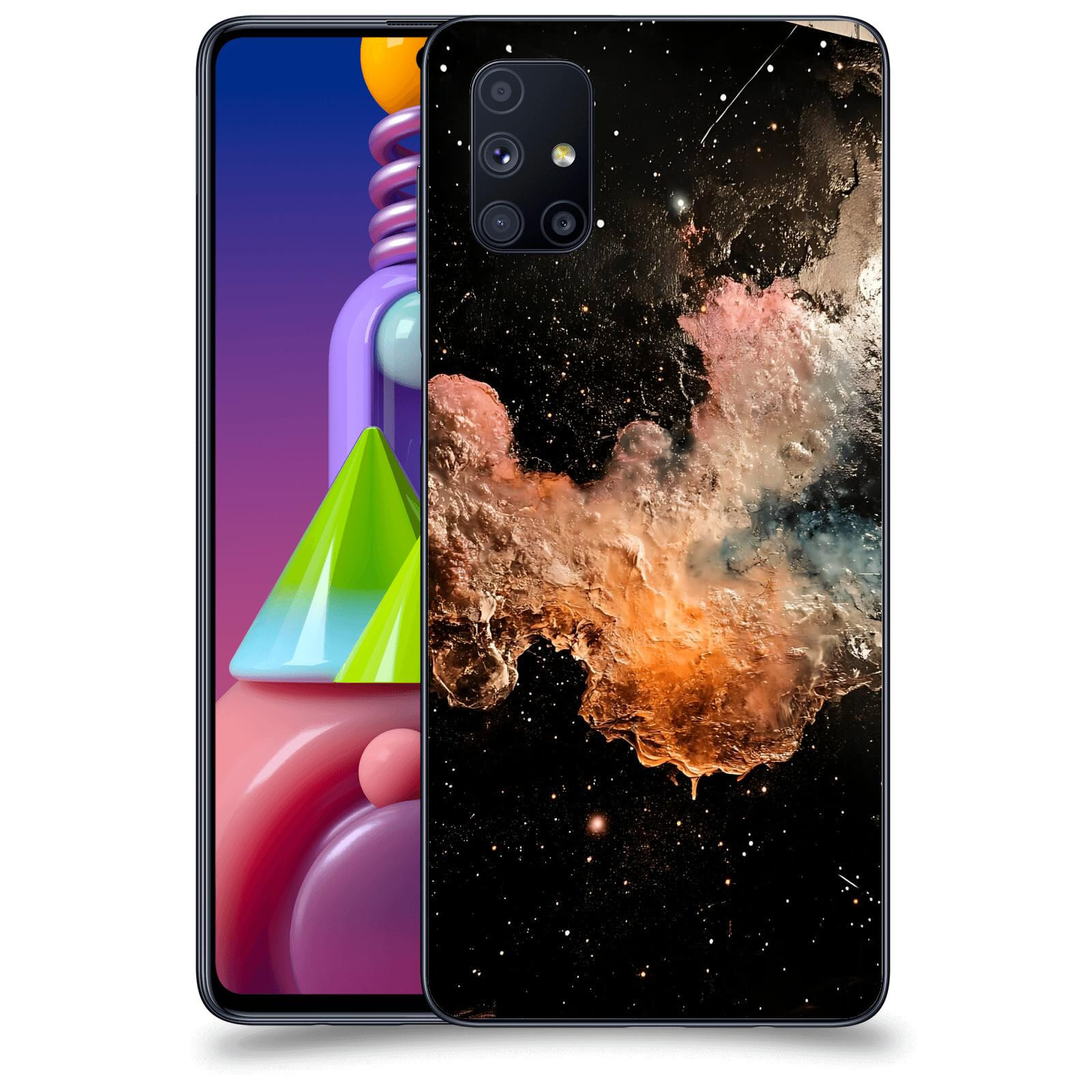 ACOVER Kryt na mobil Samsung Galaxy M51 M515F - Noční obloha III