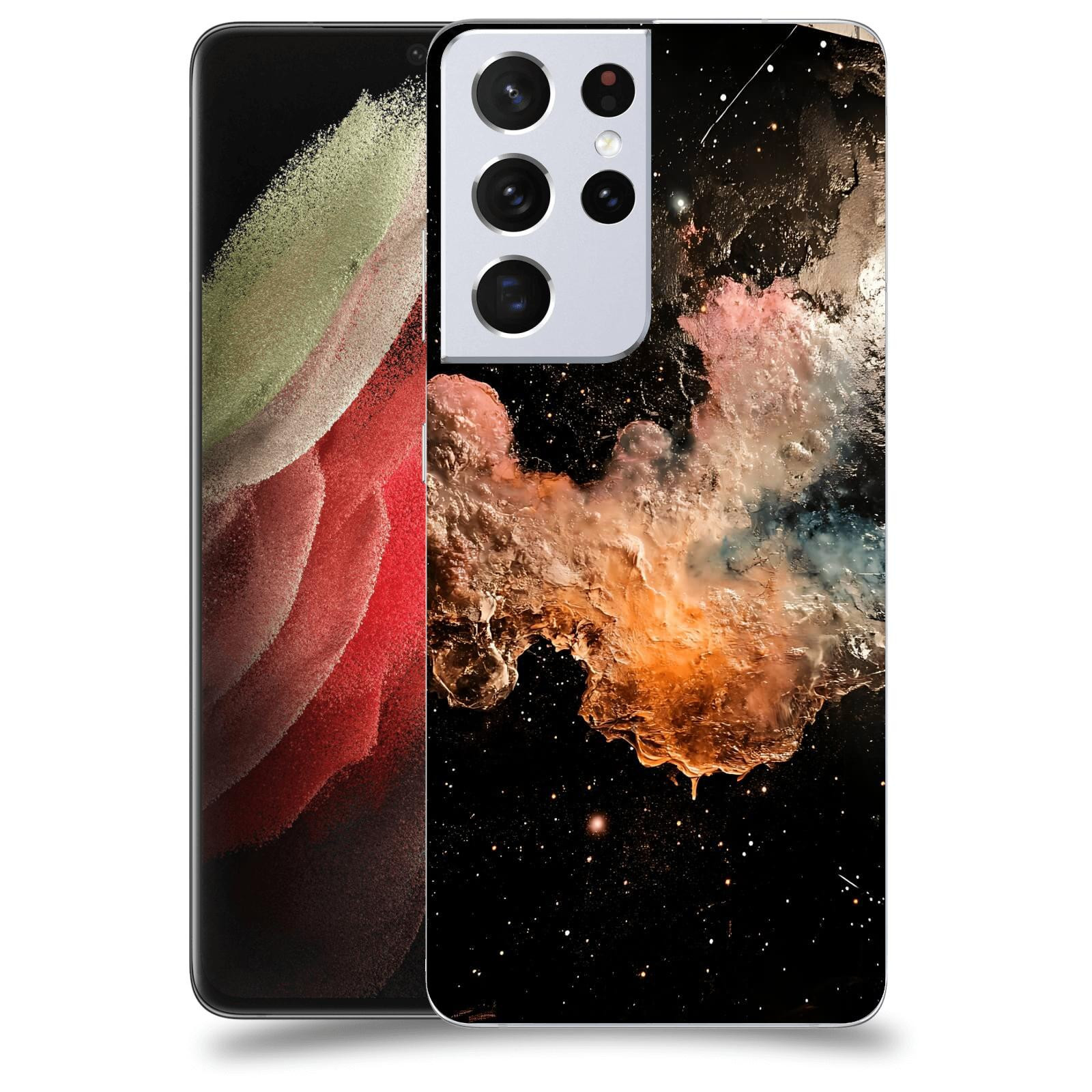 ACOVER Kryt na mobil Samsung Galaxy S21 Ultra 5G G998B - Noční obloha III