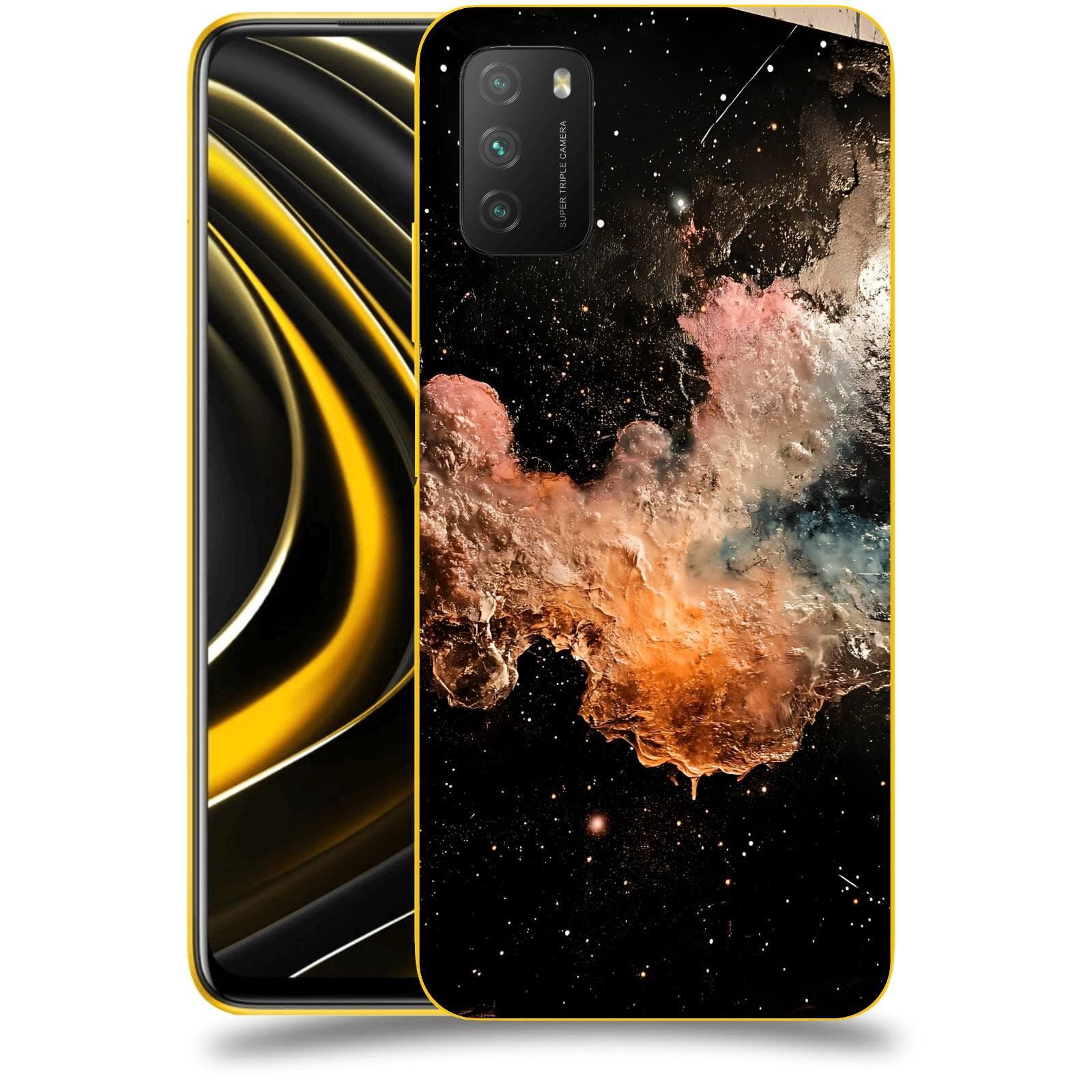 ACOVER Kryt na mobil Xiaomi Poco M3 - Noční obloha III