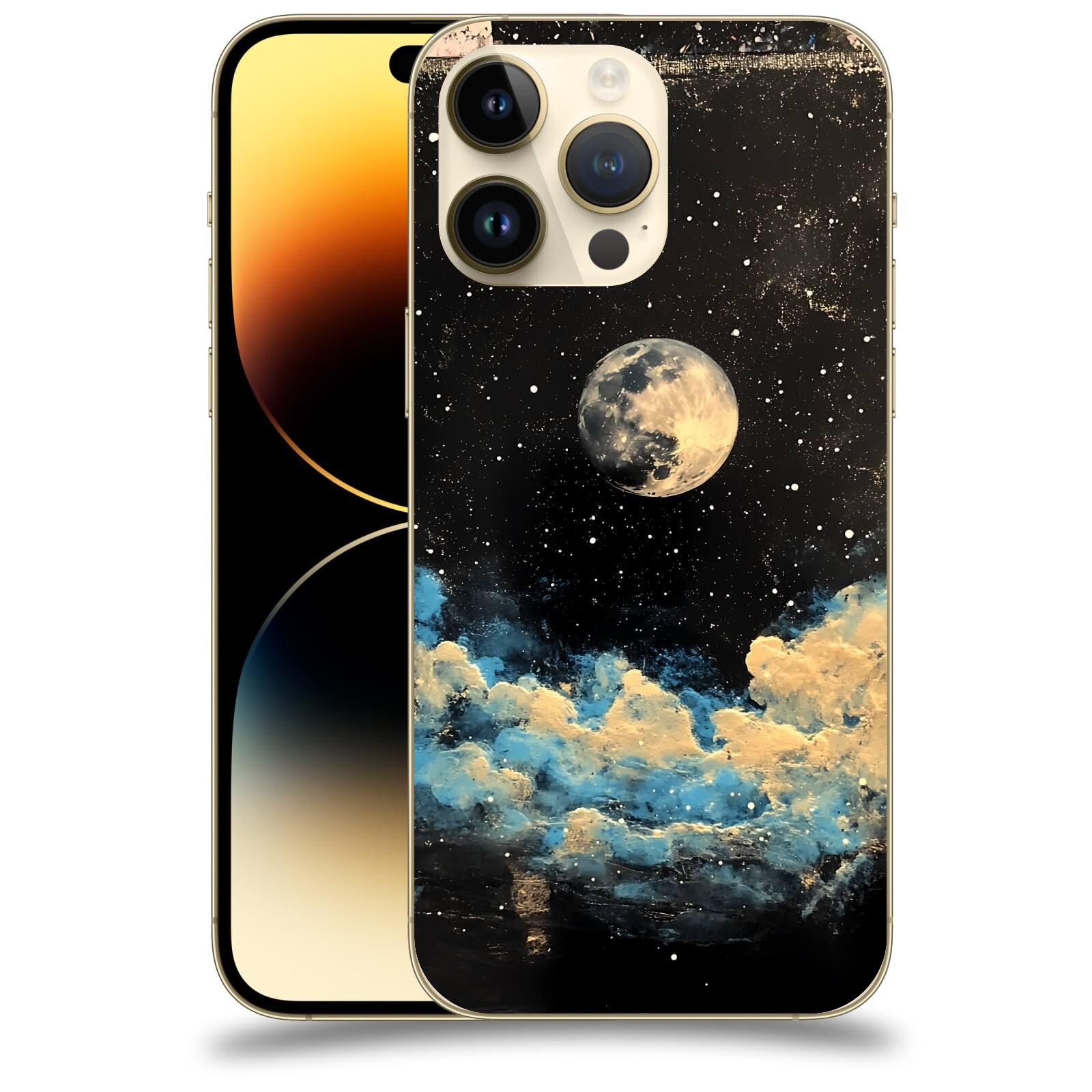 ACOVER Kryt na mobil Apple iPhone 14 Pro Max - Noční obloha IV