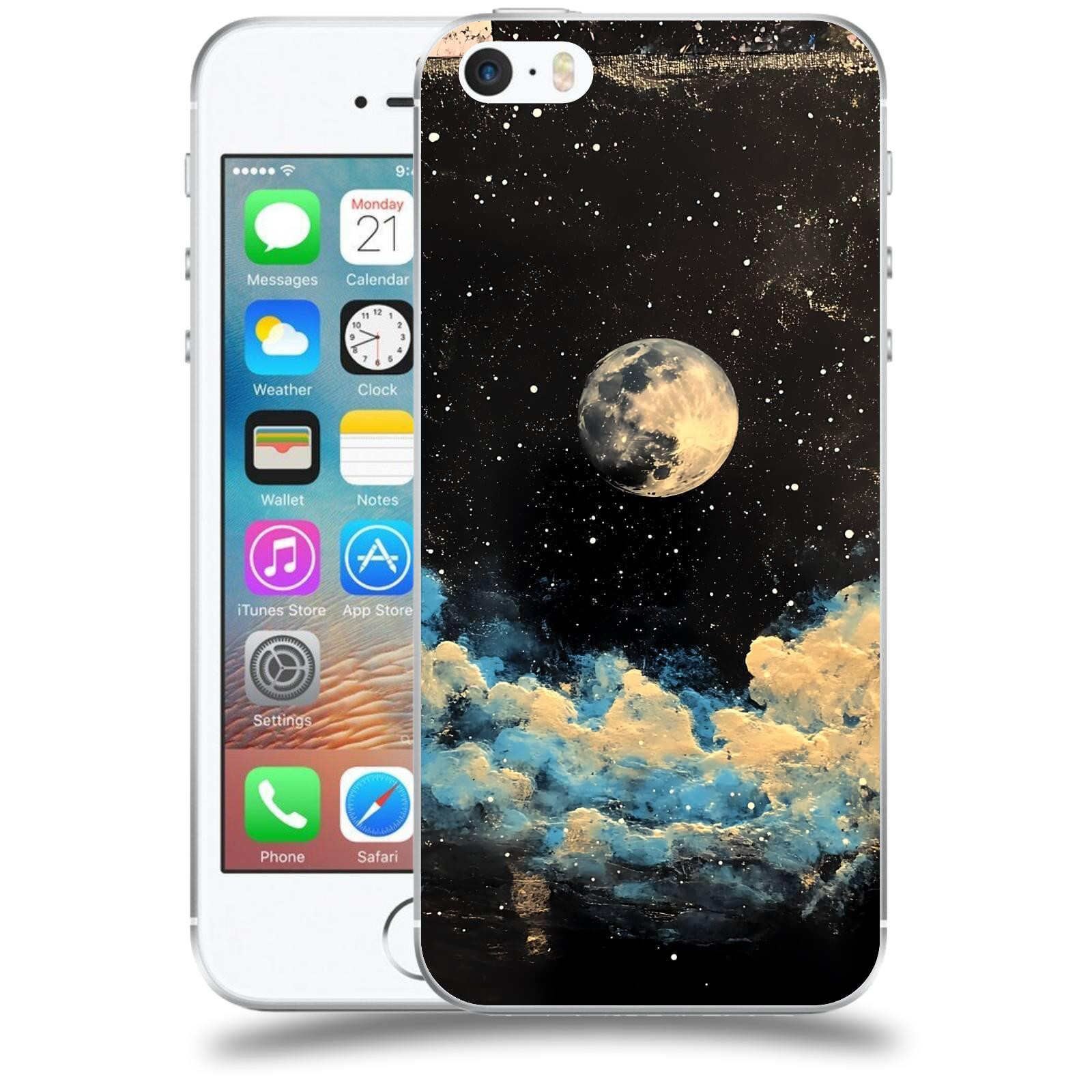 ACOVER Kryt na mobil Apple iPhone 5/5S/SE - Noční obloha IV