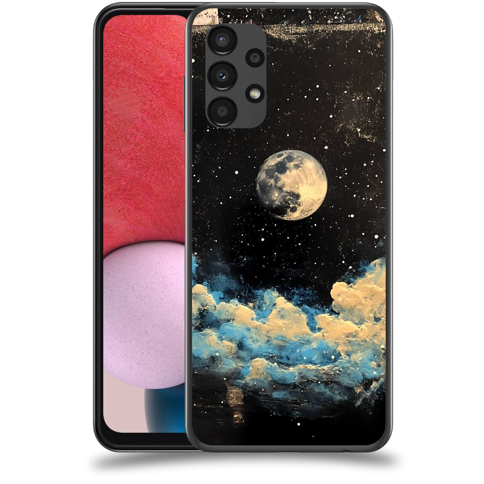 ACOVER Kryt na mobil Samsung Galaxy A13 4G A135 - Noční obloha IV