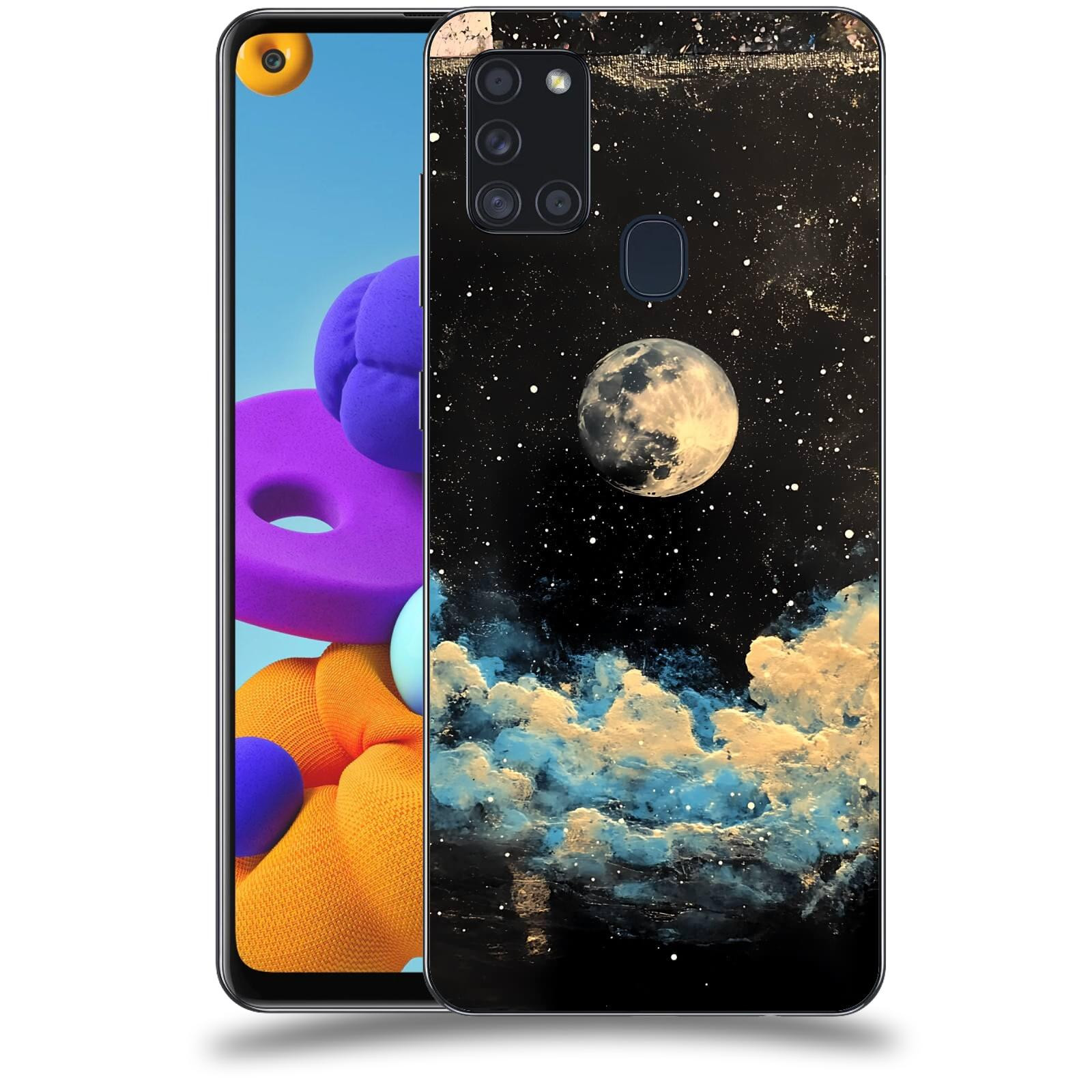 ACOVER Kryt na mobil Samsung Galaxy A21s - Noční obloha IV