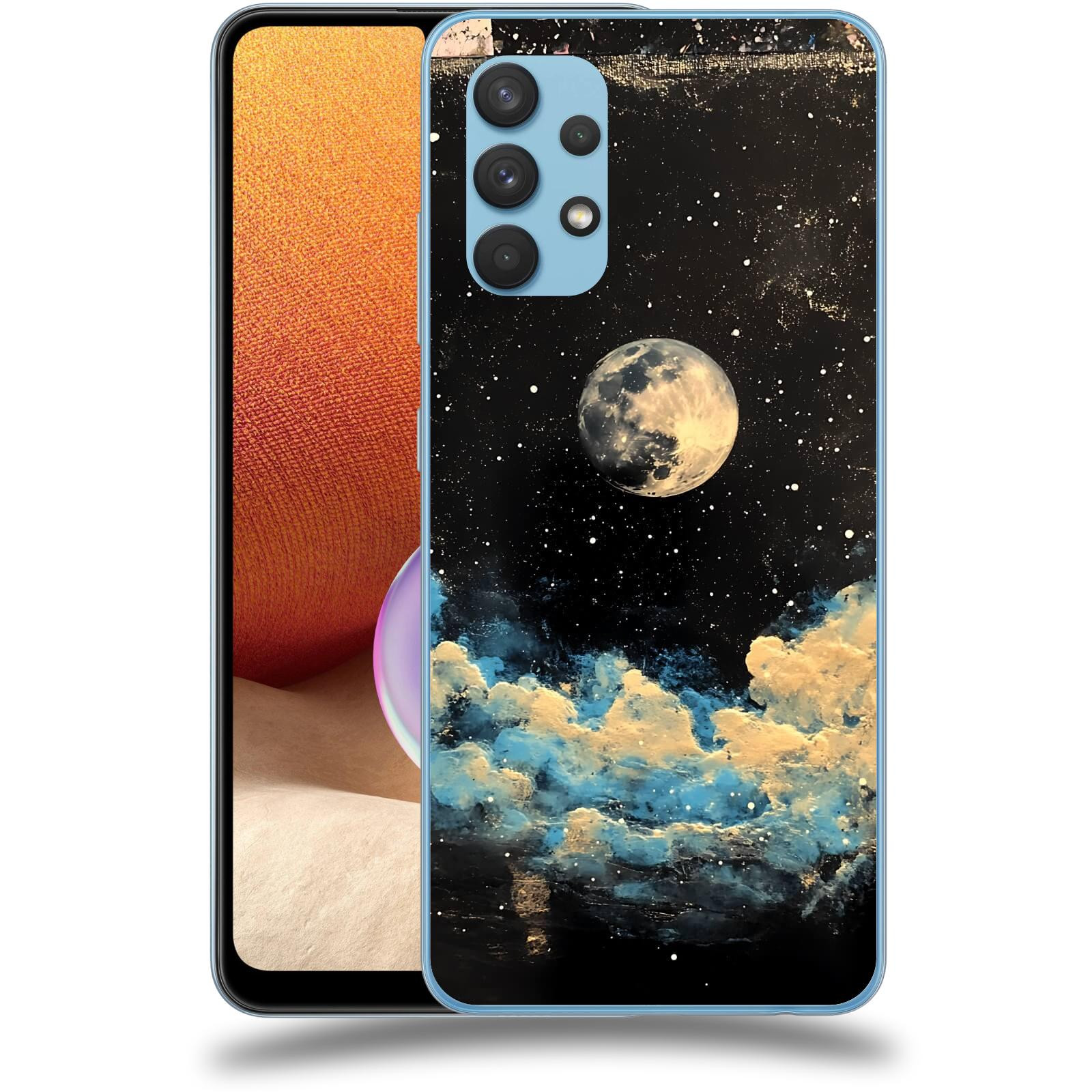ACOVER Kryt na mobil Samsung Galaxy A32 4G SM-A325F - Noční obloha IV