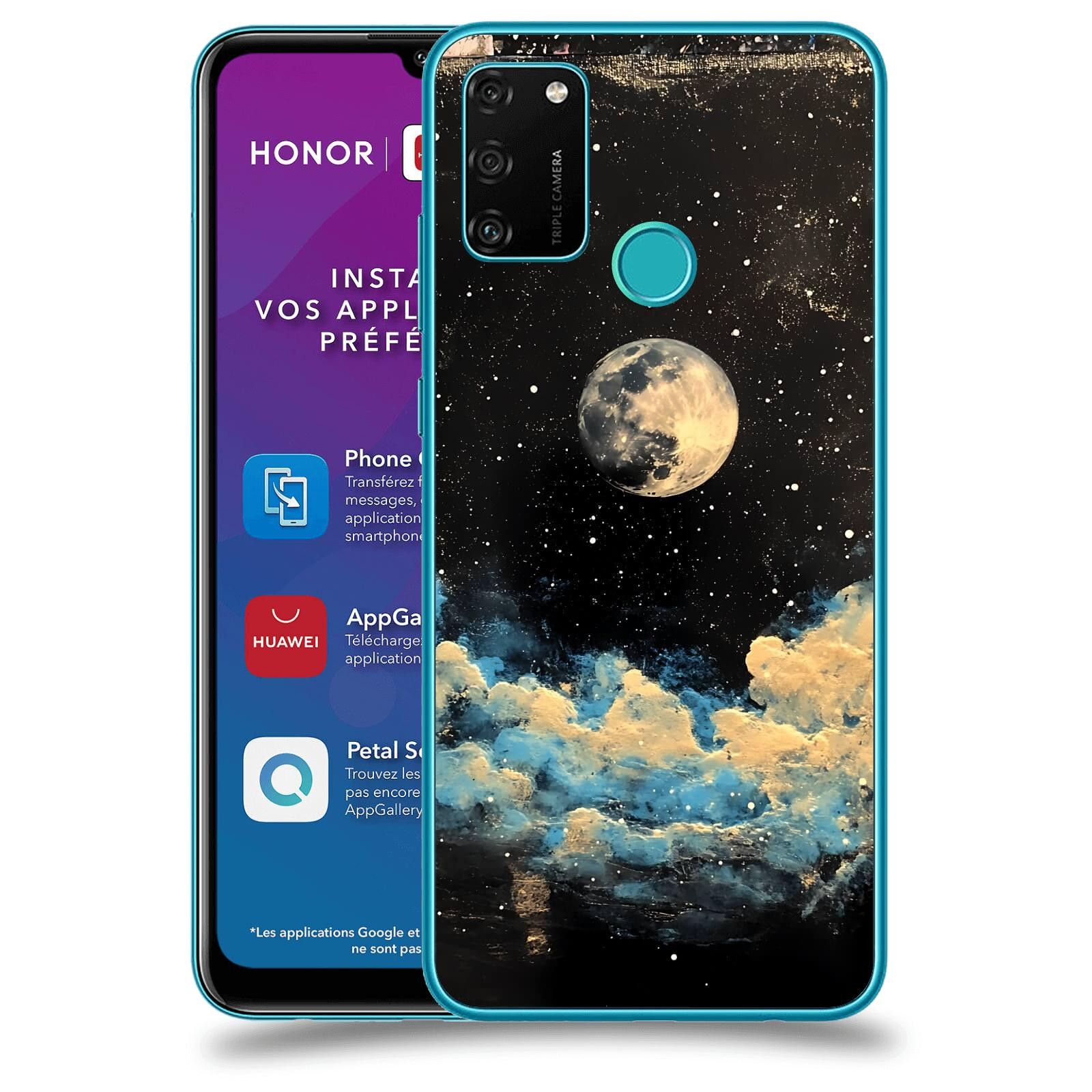 ACOVER Kryt na mobil Honor 9A - Noční obloha IV
