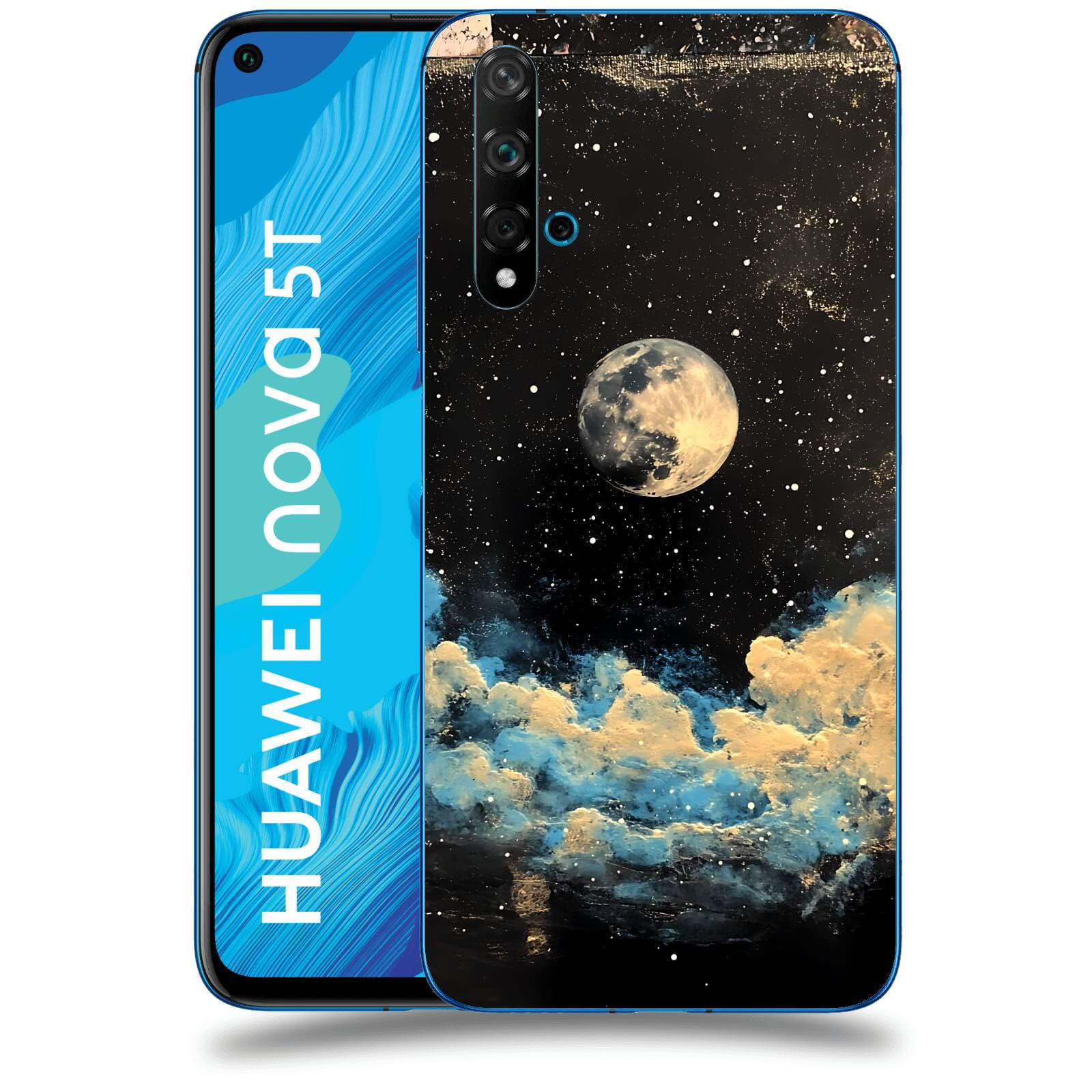 ACOVER Kryt na mobil Huawei Nova 5T - Noční obloha IV
