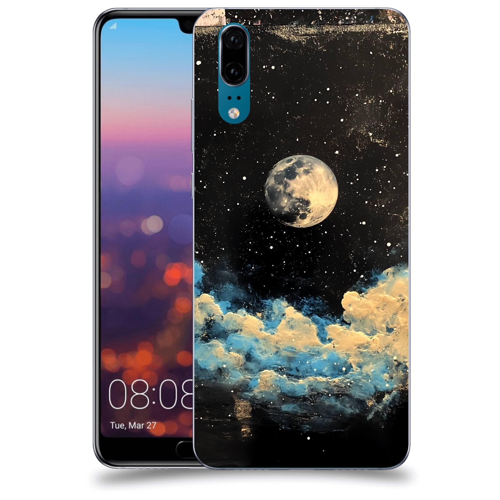ACOVER Kryt na mobil Huawei P20 - Noční obloha IV