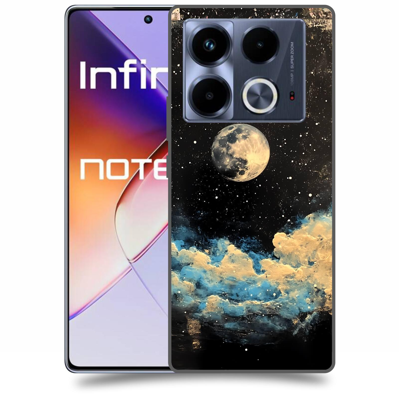 ACOVER Kryt na mobil Infinix Note 40 - Noční obloha IV