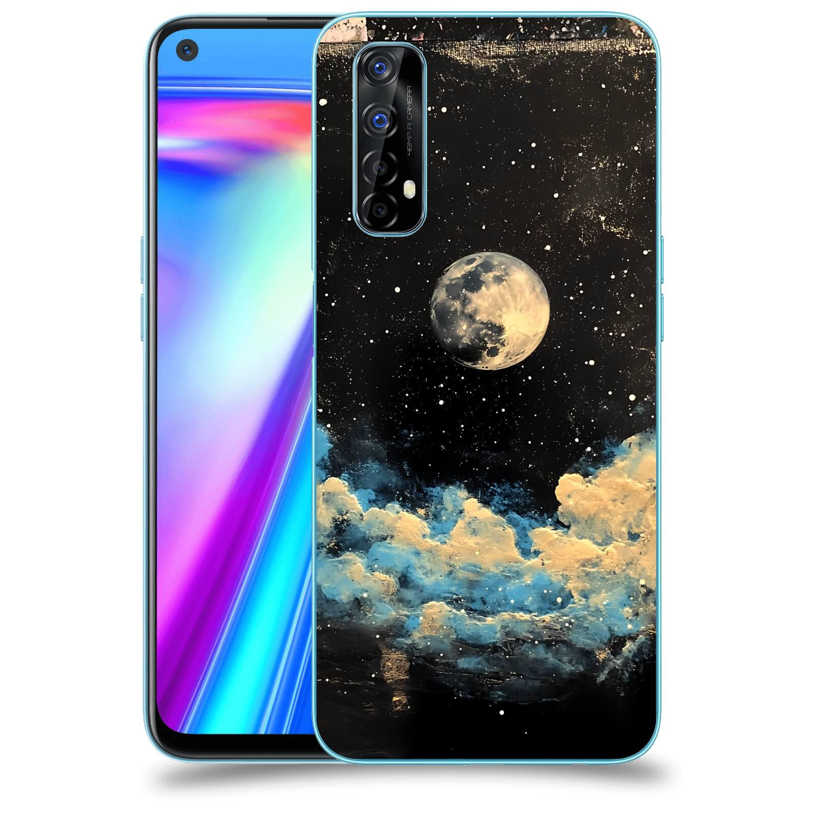 ACOVER Kryt na mobil Realme 7 - Noční obloha IV