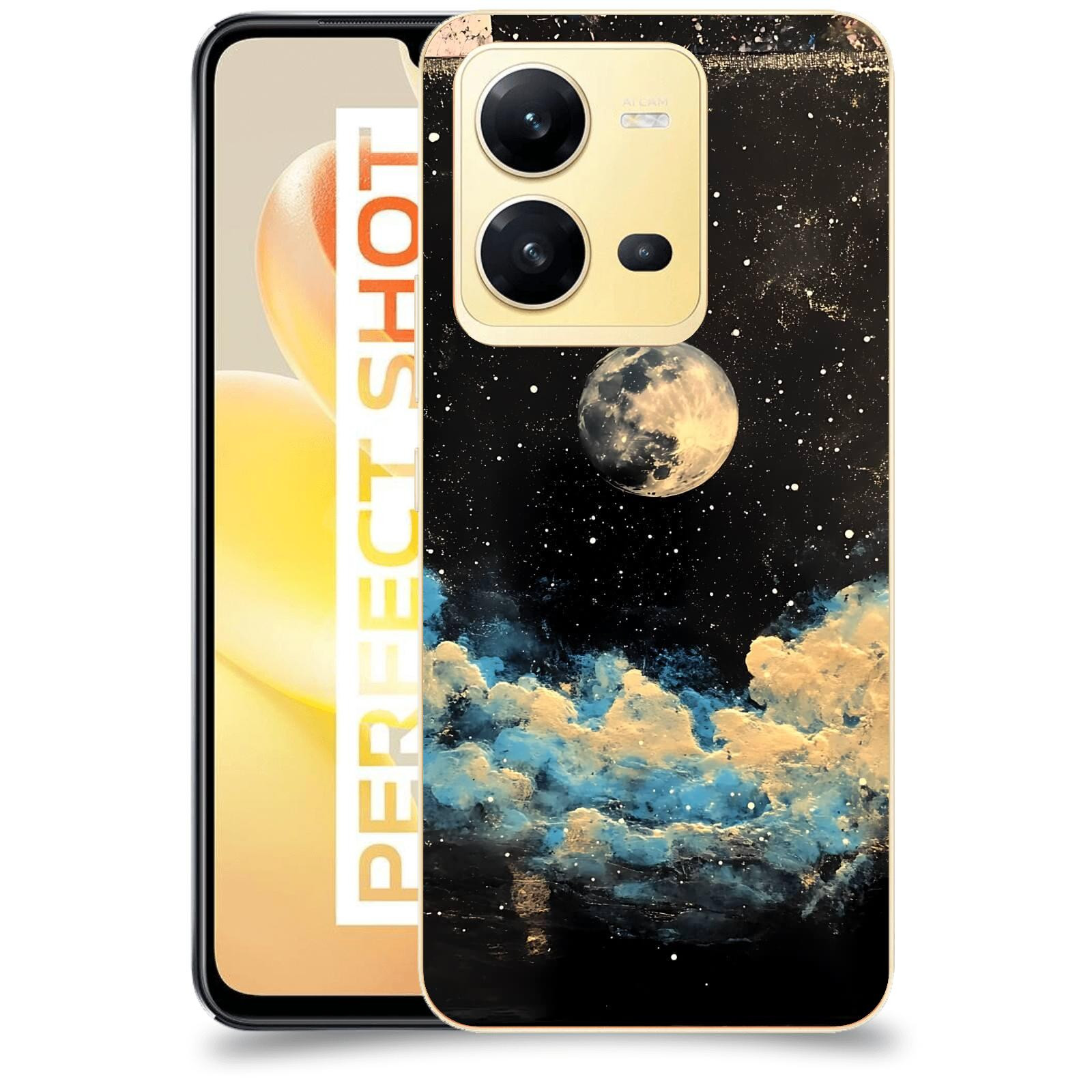 ACOVER Kryt na mobil Vivo X80 Lite - Noční obloha IV