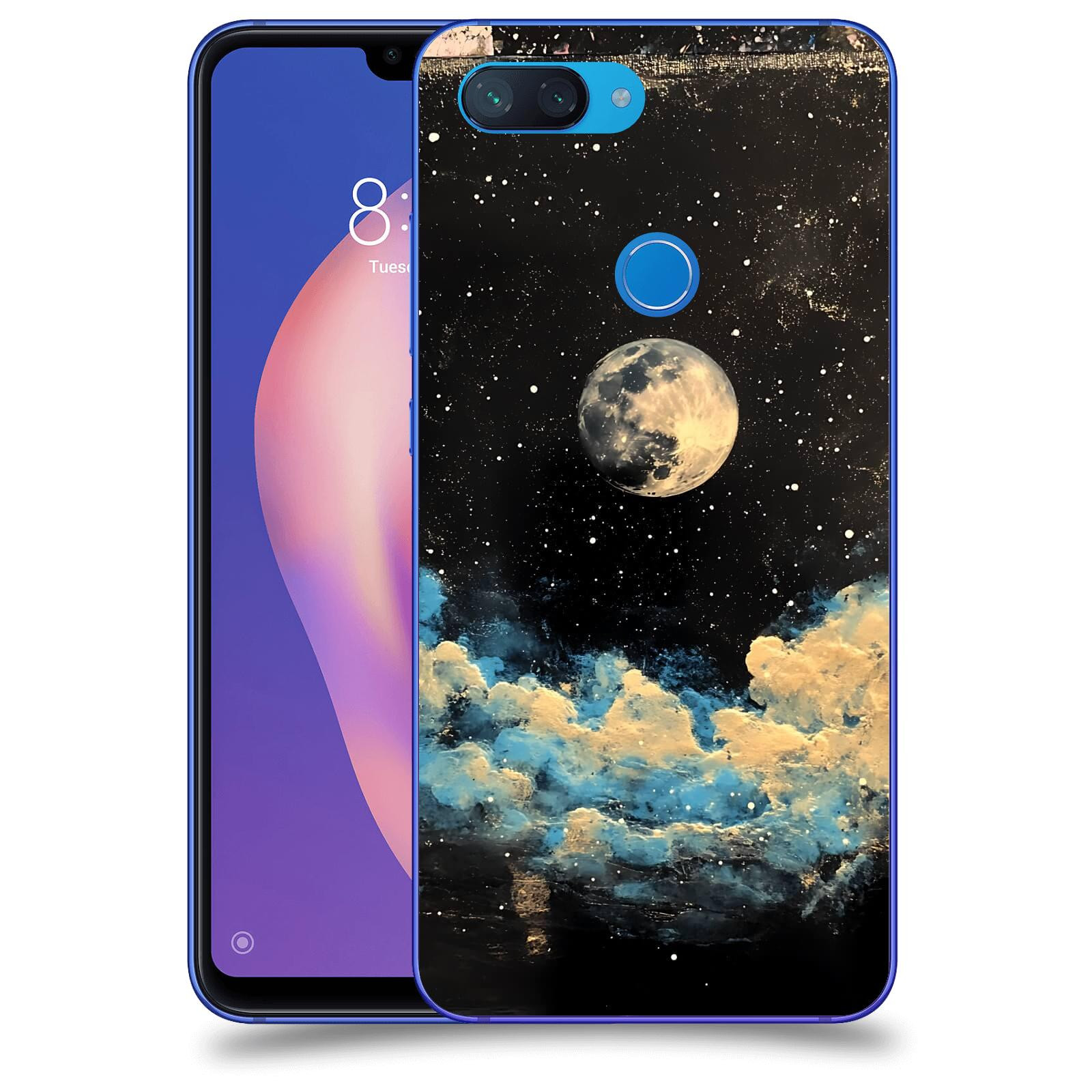 ACOVER Kryt na mobil Xiaomi Mi 8 Lite - Noční obloha IV