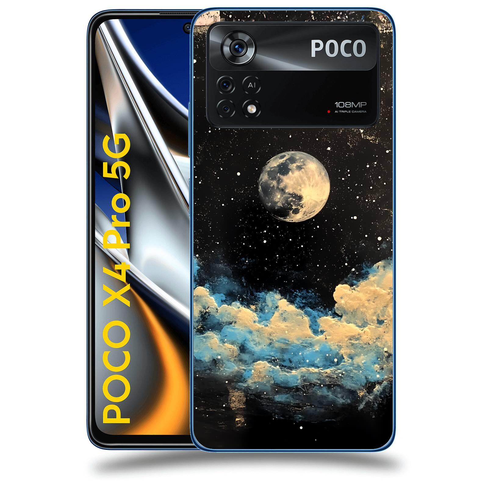 ACOVER Kryt na mobil Xiaomi Poco X4 Pro 5G - Noční obloha IV