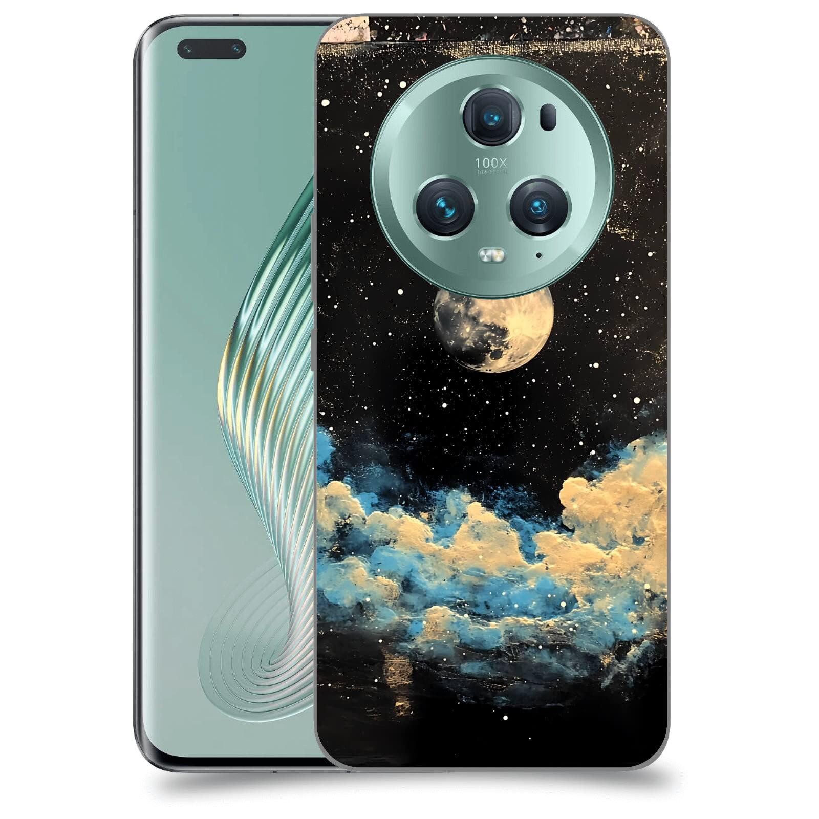 ACOVER Kryt na mobil Honor Magic5 Pro - Noční obloha IV