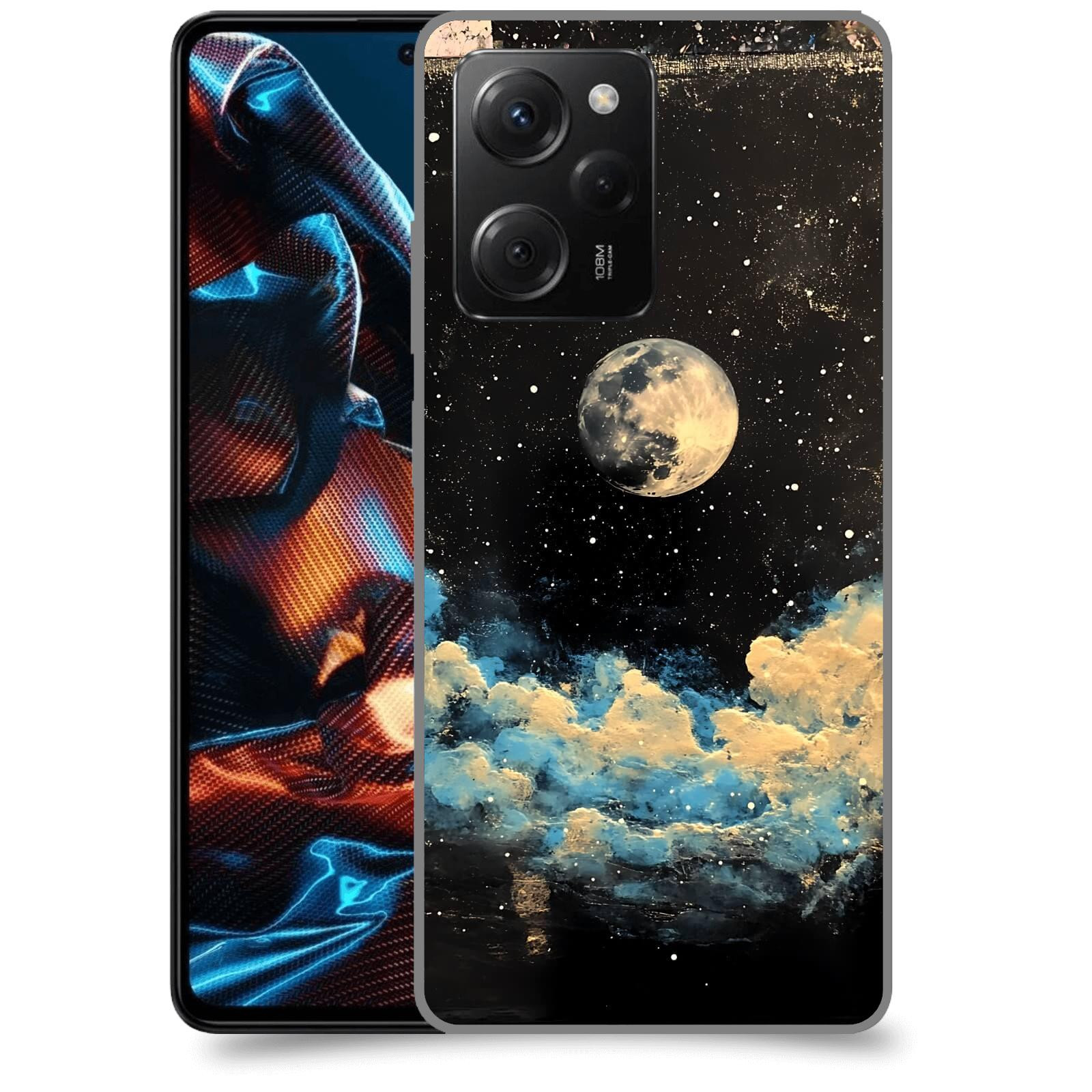 ACOVER Kryt na mobil Xiaomi Poco X5 Pro - Noční obloha IV