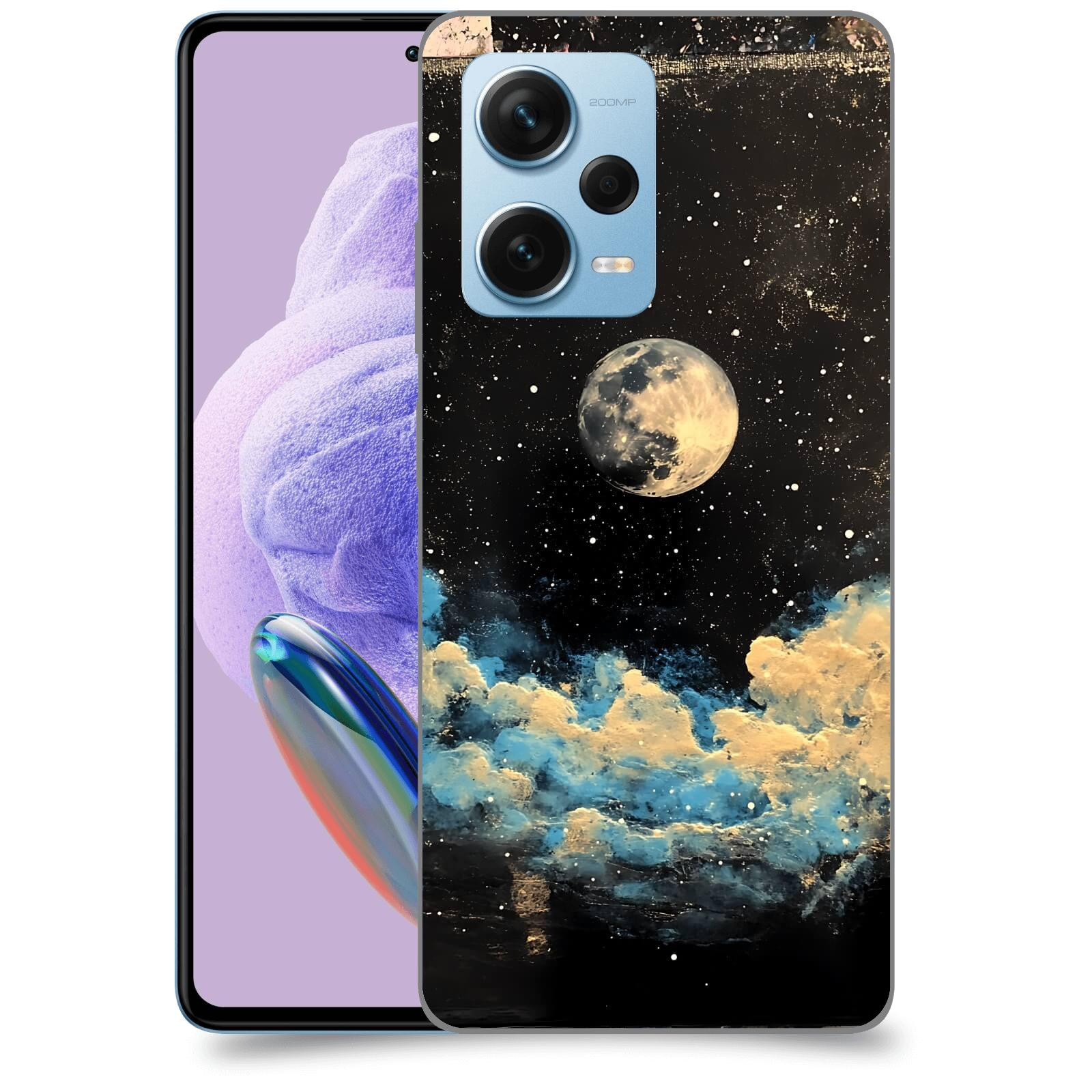 ACOVER Kryt na mobil Xiaomi Redmi Note 12 Pro+ 5G - Noční obloha IV