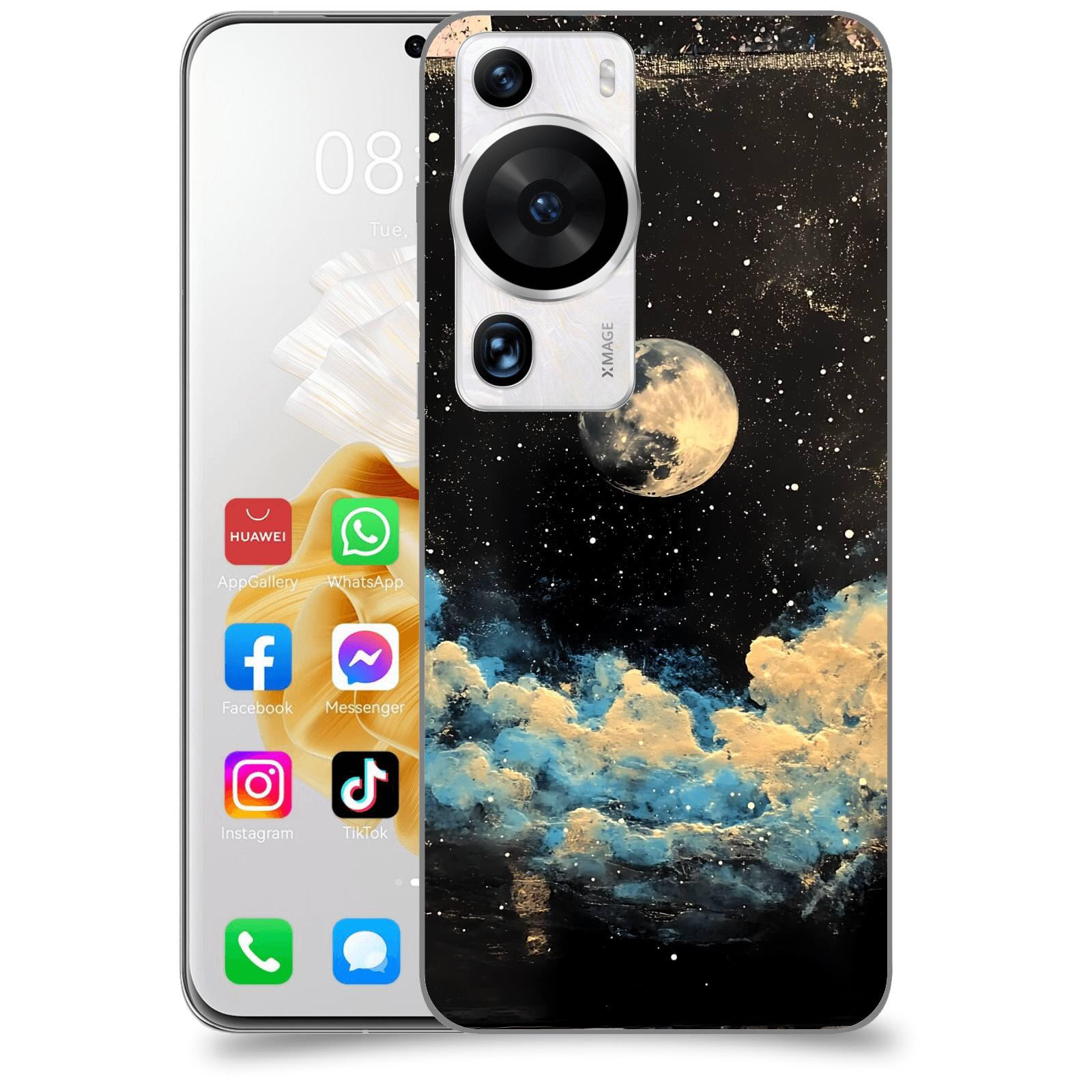 ACOVER Kryt na mobil Huawei P60 Pro - Noční obloha IV