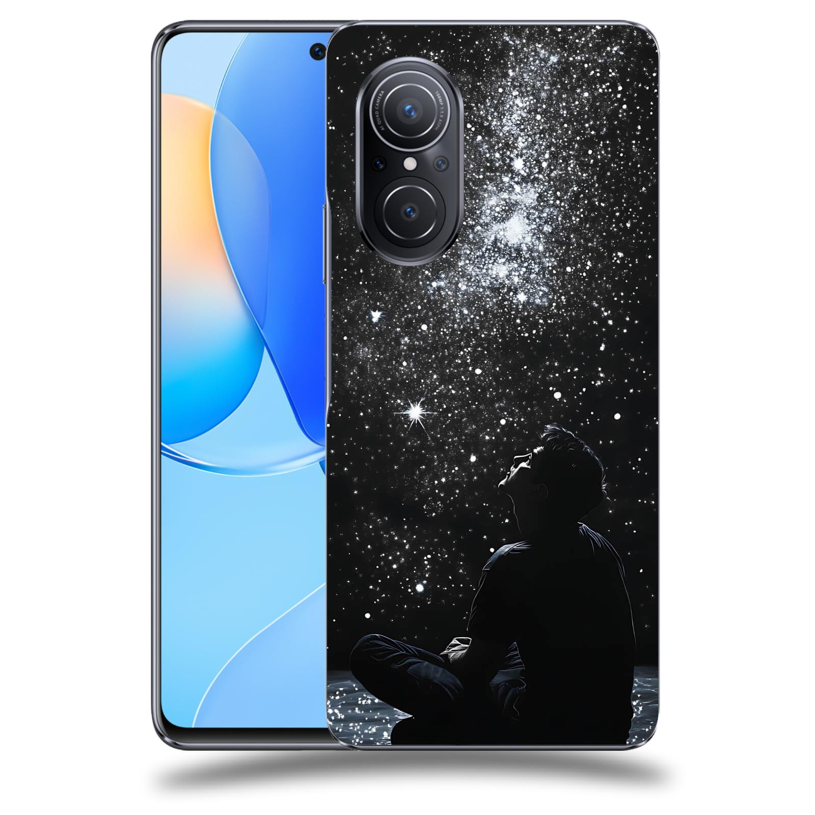 ACOVER Kryt na mobil Huawei Nova 9 SE - Noční obloha V