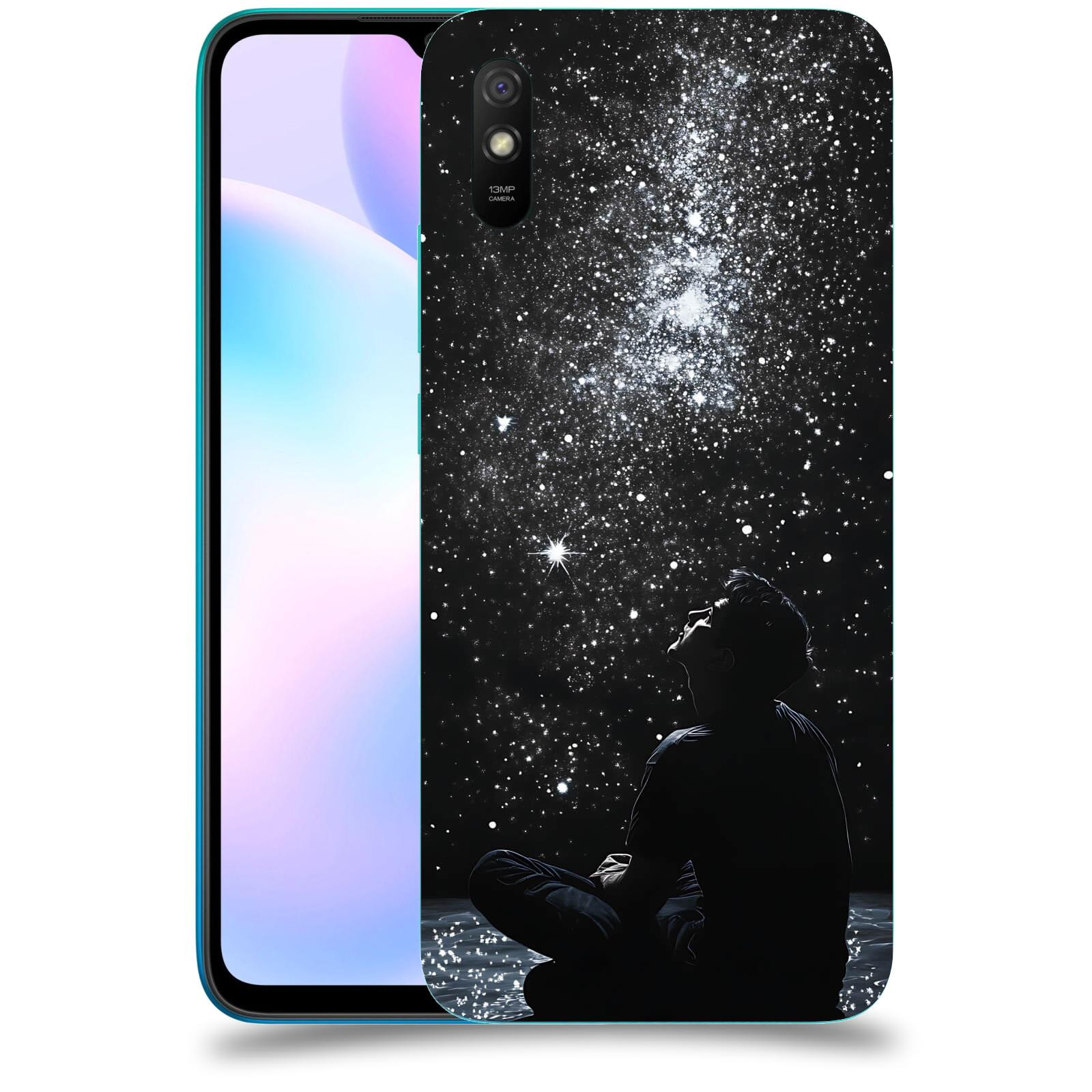 ACOVER Kryt na mobil Xiaomi Redmi 9AT - Noční obloha V