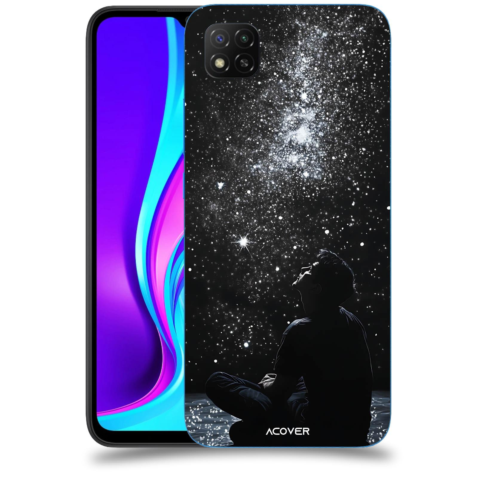 ACOVER Kryt na mobil Xiaomi Redmi 9C - Noční obloha V