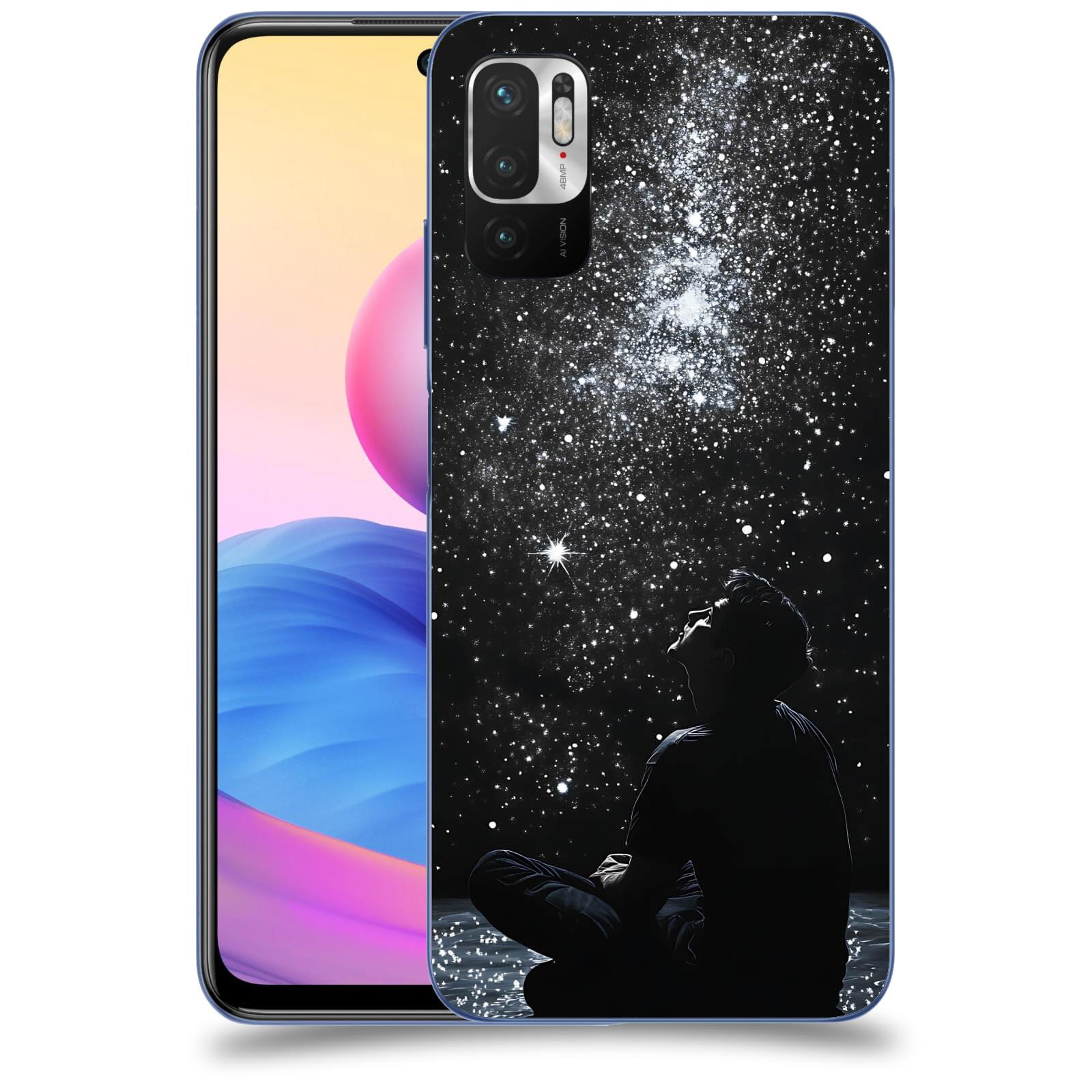 ACOVER Kryt na mobil Xiaomi Redmi Note 10 5G - Noční obloha V