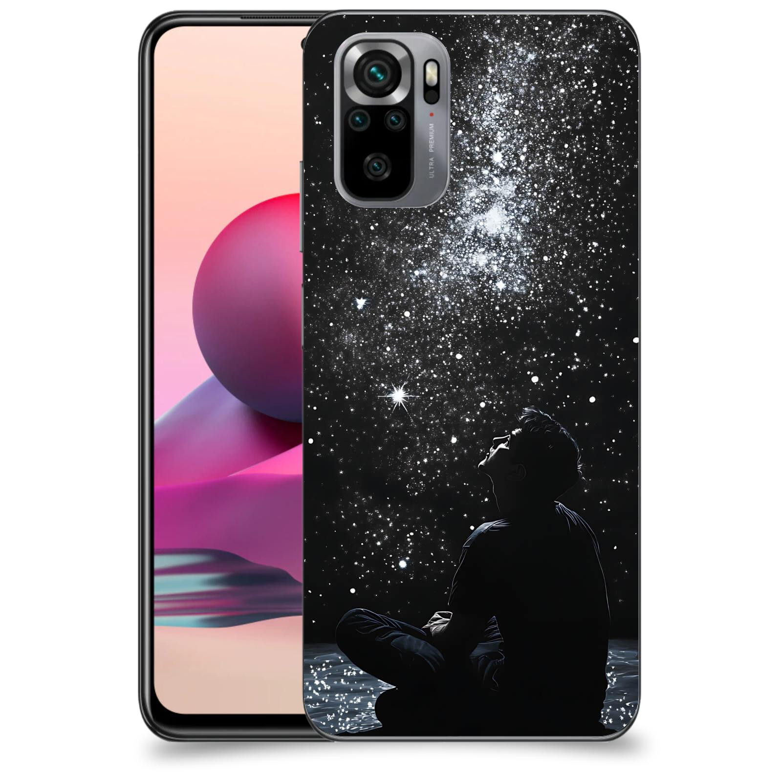 ACOVER Kryt na mobil Xiaomi Redmi Note 10S - Noční obloha V