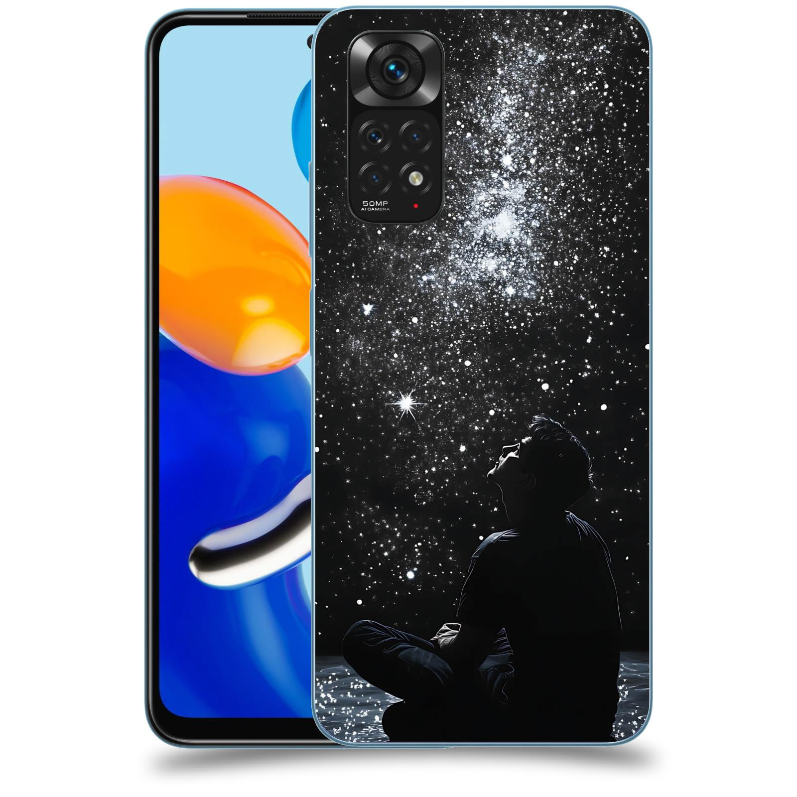 ACOVER Kryt na mobil Xiaomi Redmi Note 11 - Noční obloha V