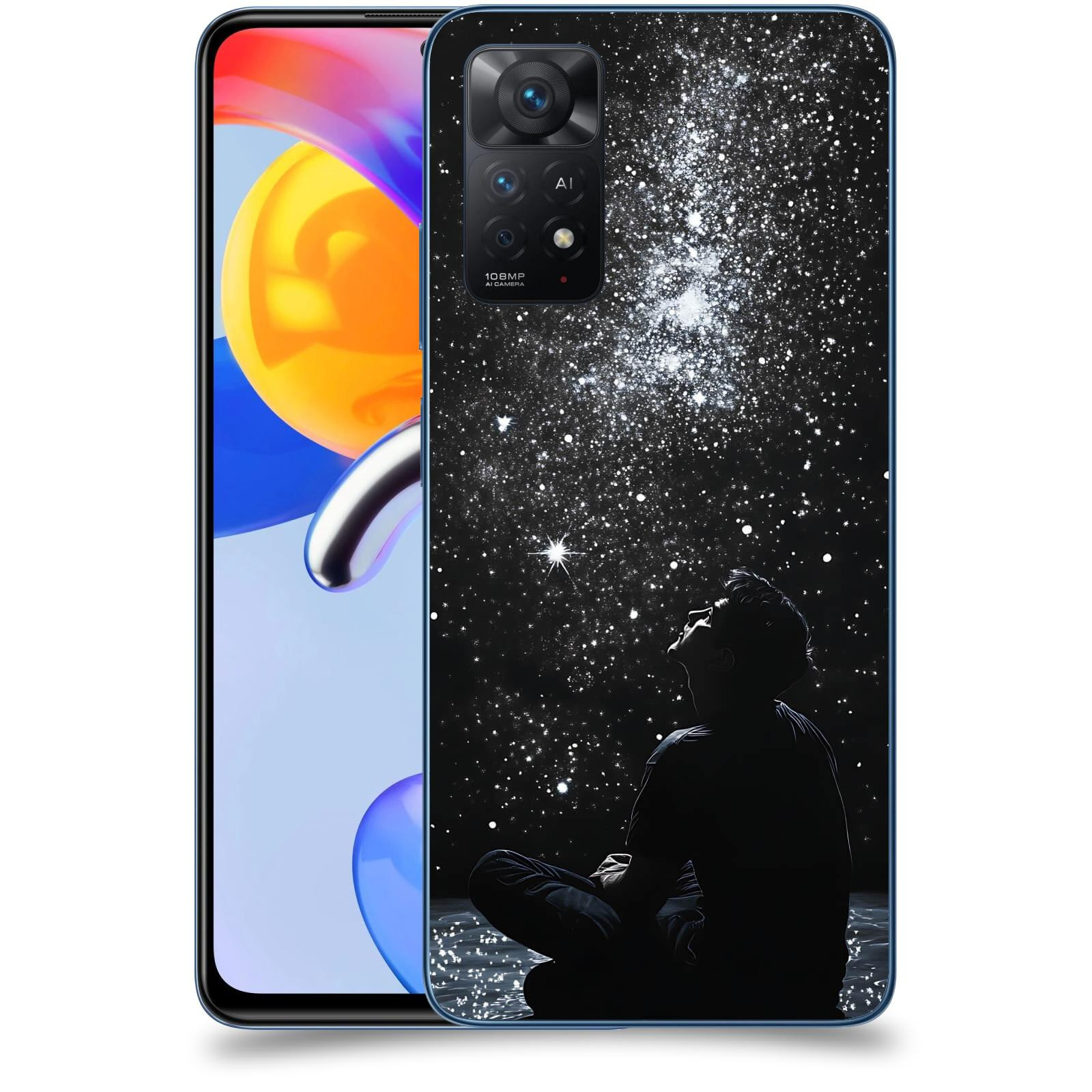 ACOVER Kryt na mobil Xiaomi Redmi Note 11 Pro 5G - Noční obloha V